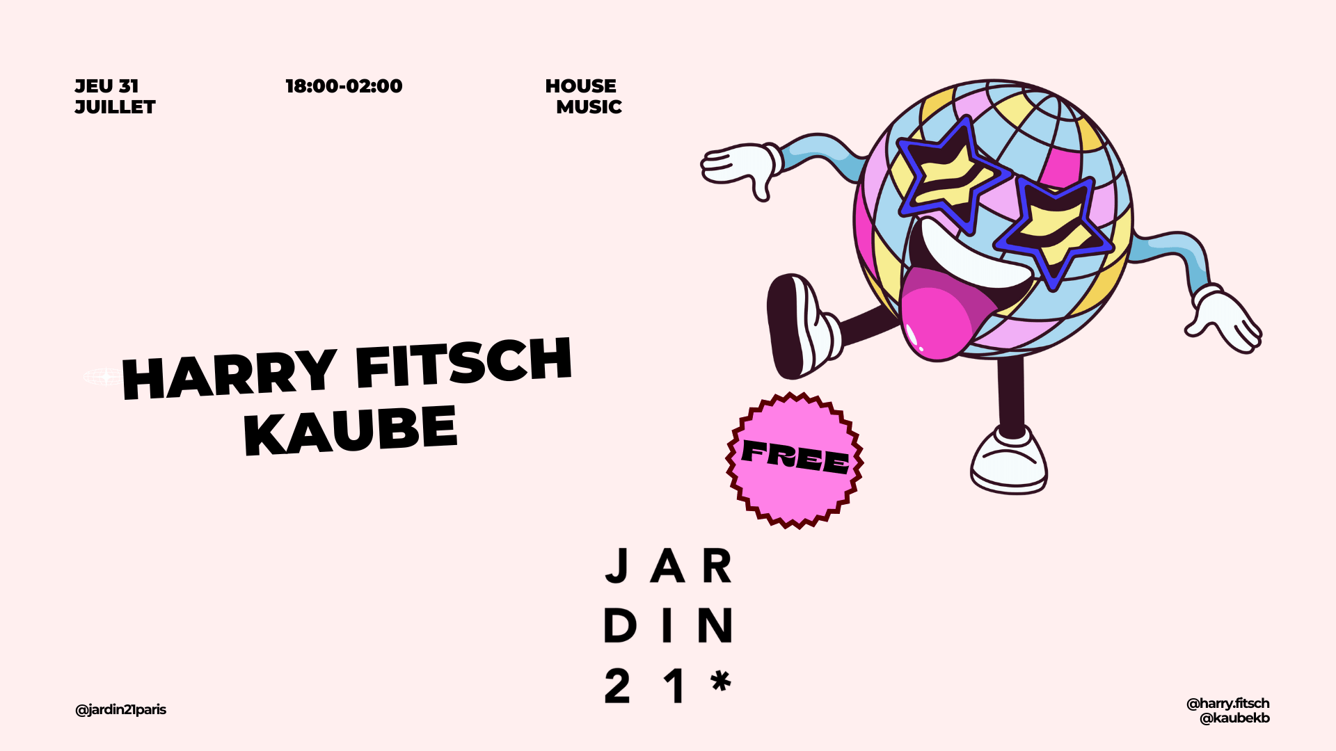 Kaube & Harry Fitsch X Jardin21 - Open Air Cover