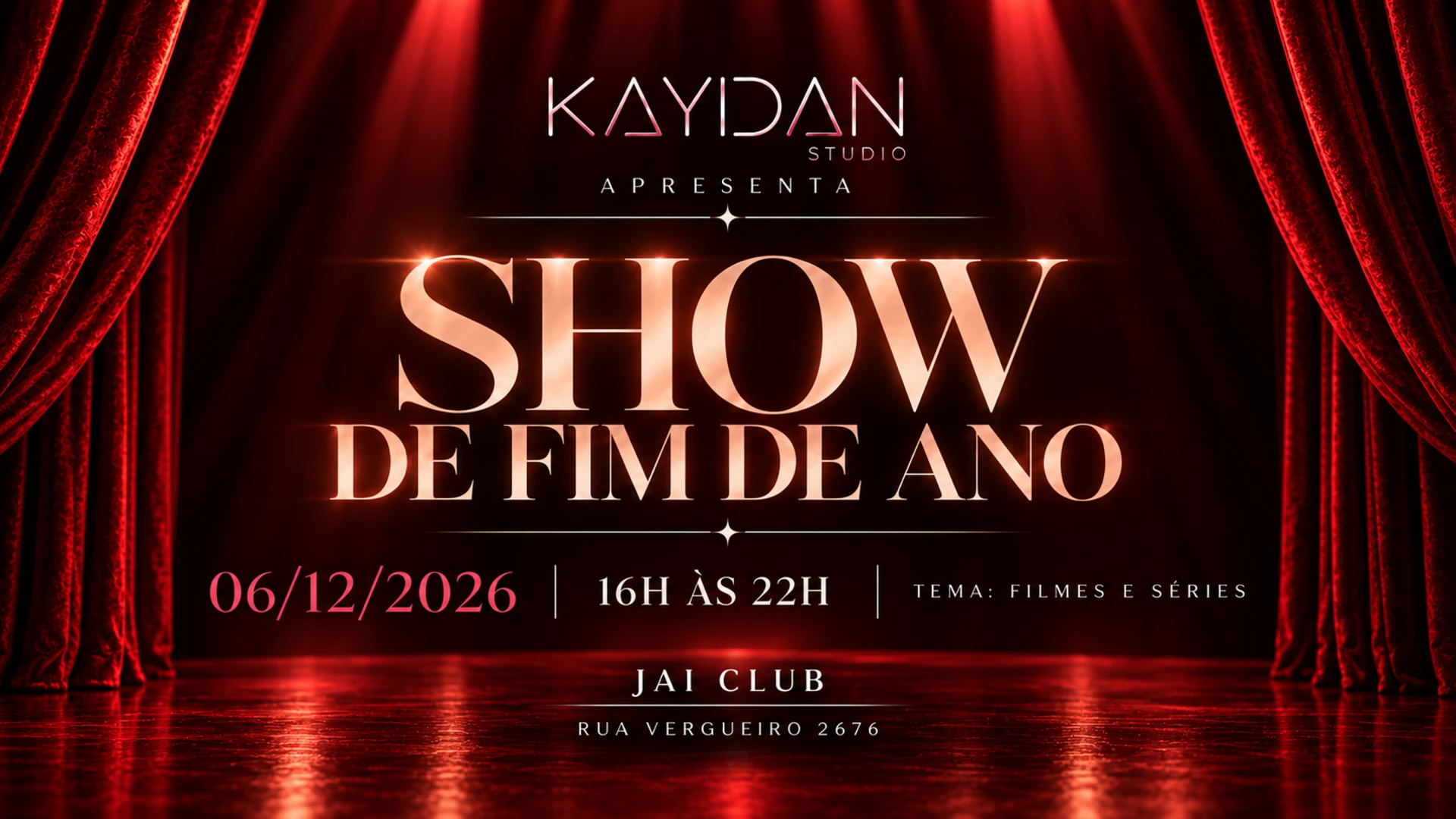 Kaydan Studio Apresenta — Show De Fim De Ano Cover
