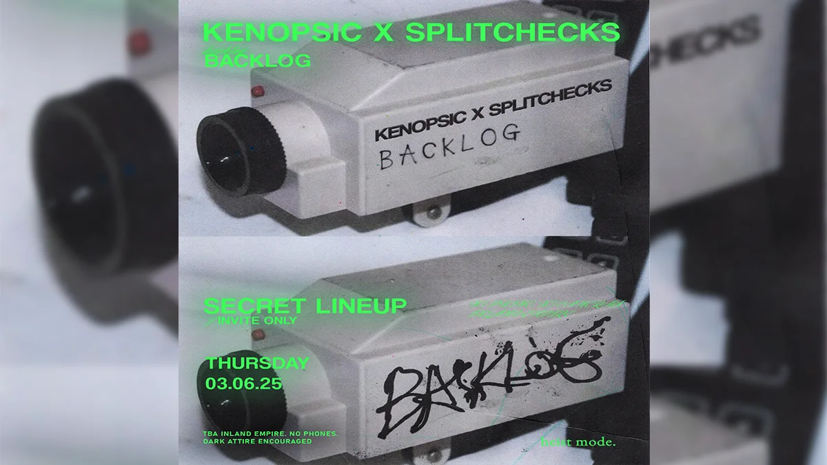 Kenopsic X Splitchecks Presents: Backlog Cover