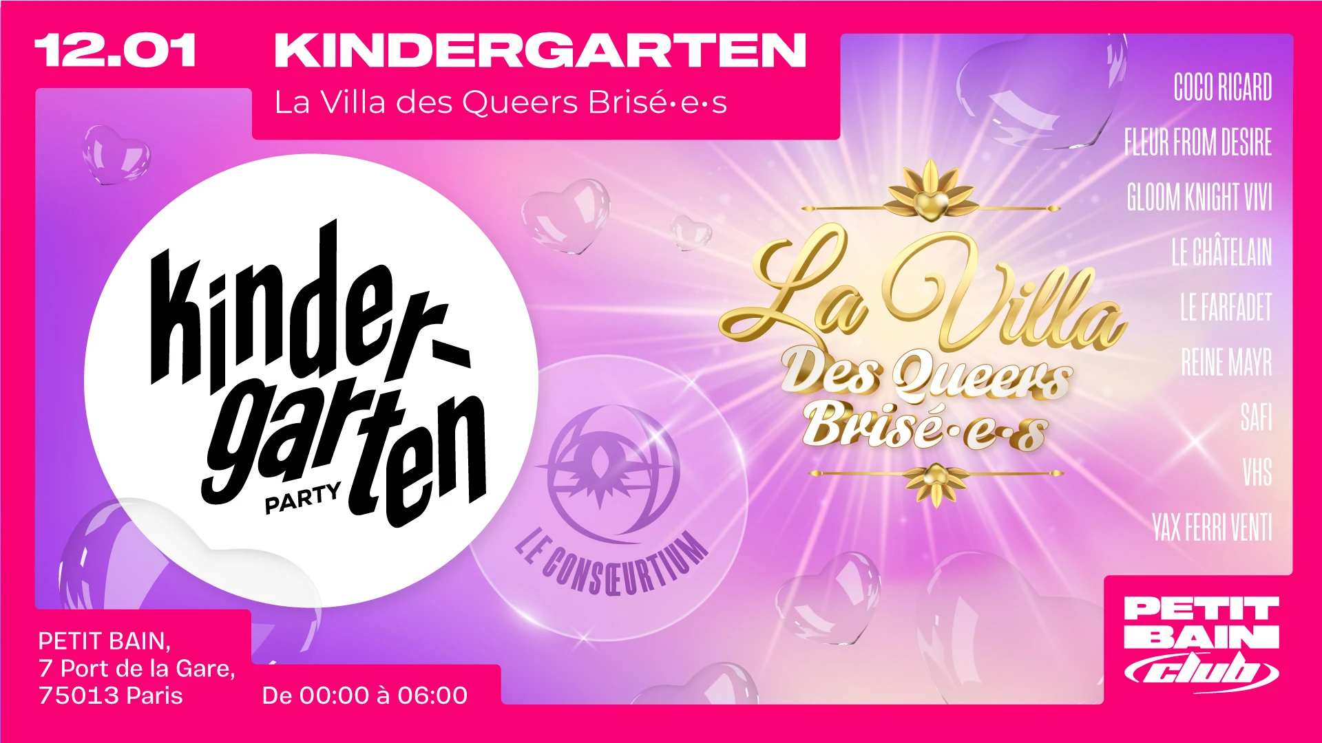 Kindergarten : La Villa Des Queers Brisé•E•S Cover