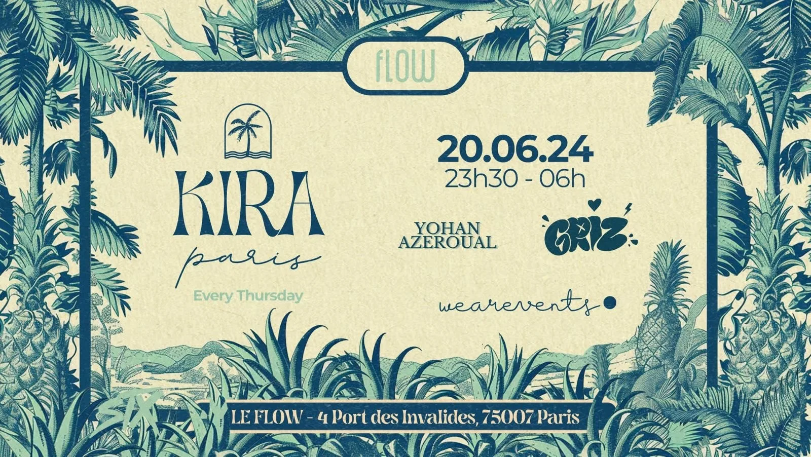 !! Annule !! Kira - Flow Paris #5 Cover