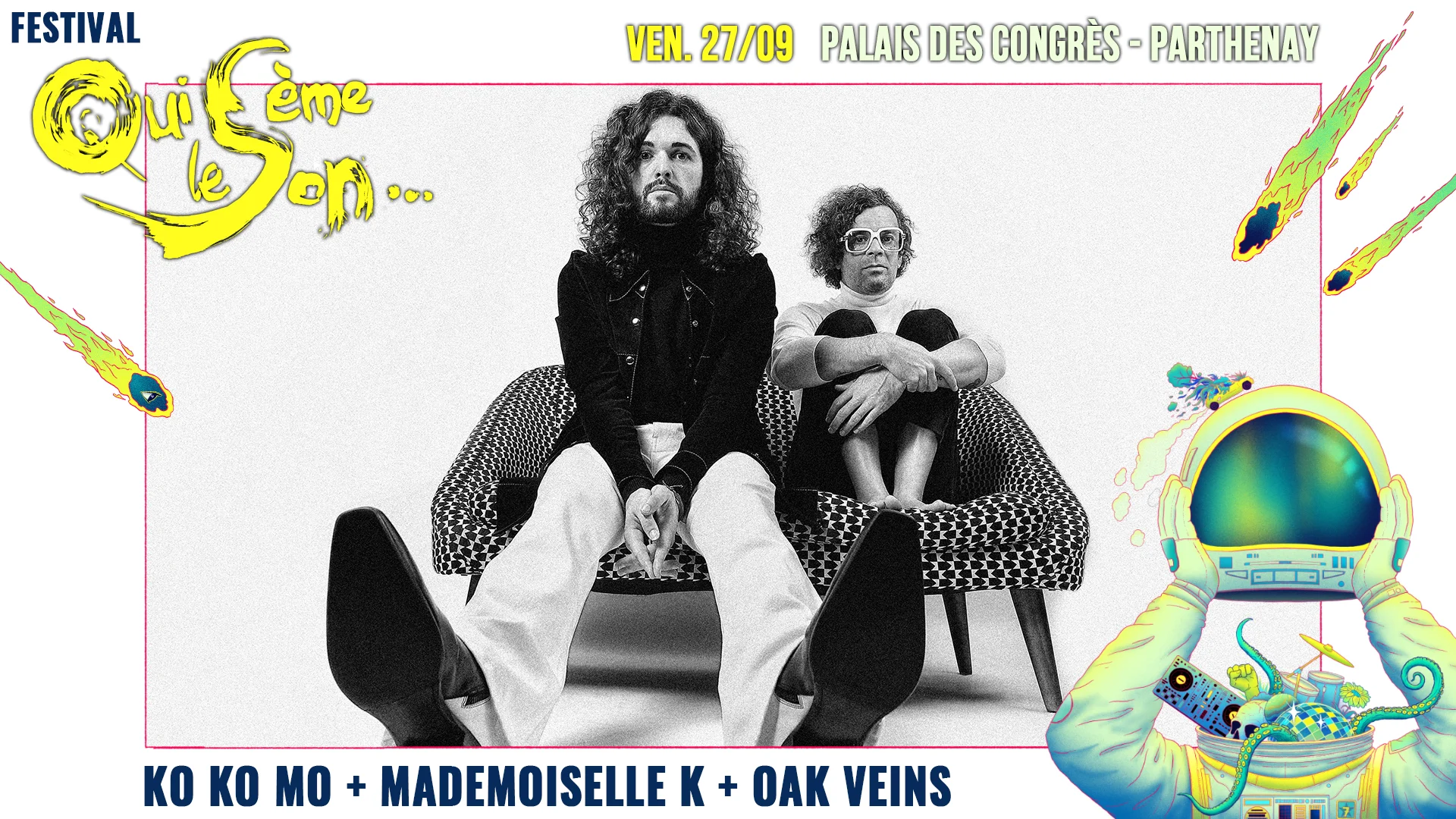 Ko Ko Mo + Mademoiselle K + Oak Veins [Qui Sème Le Son #7] Cover