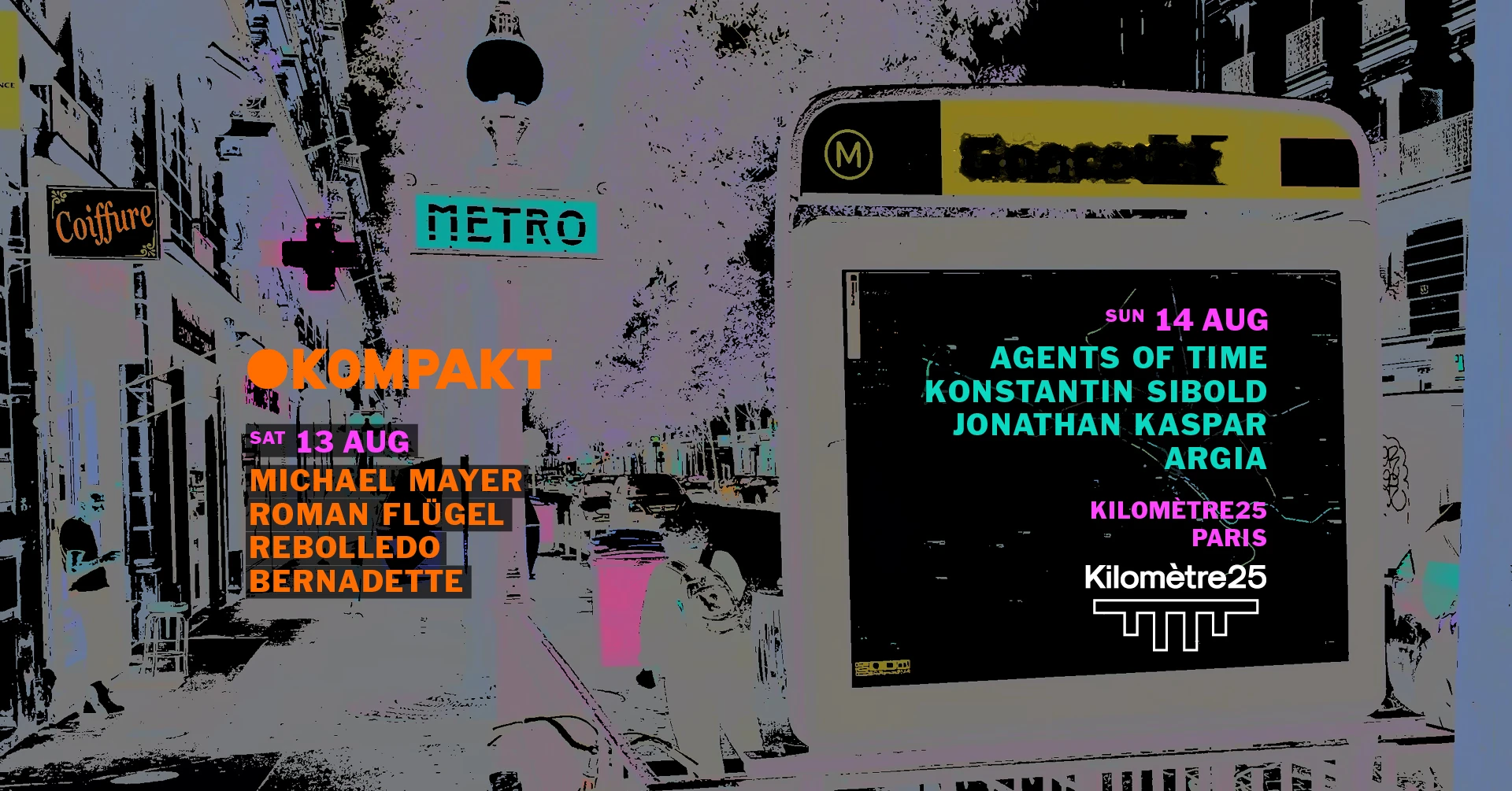 Kompakt X Kilomètre25 : Michael Mayer, Roman Flügel, Robolledo, ... Cover