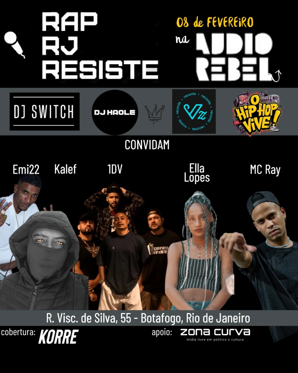Rap Rj Resiste Cover