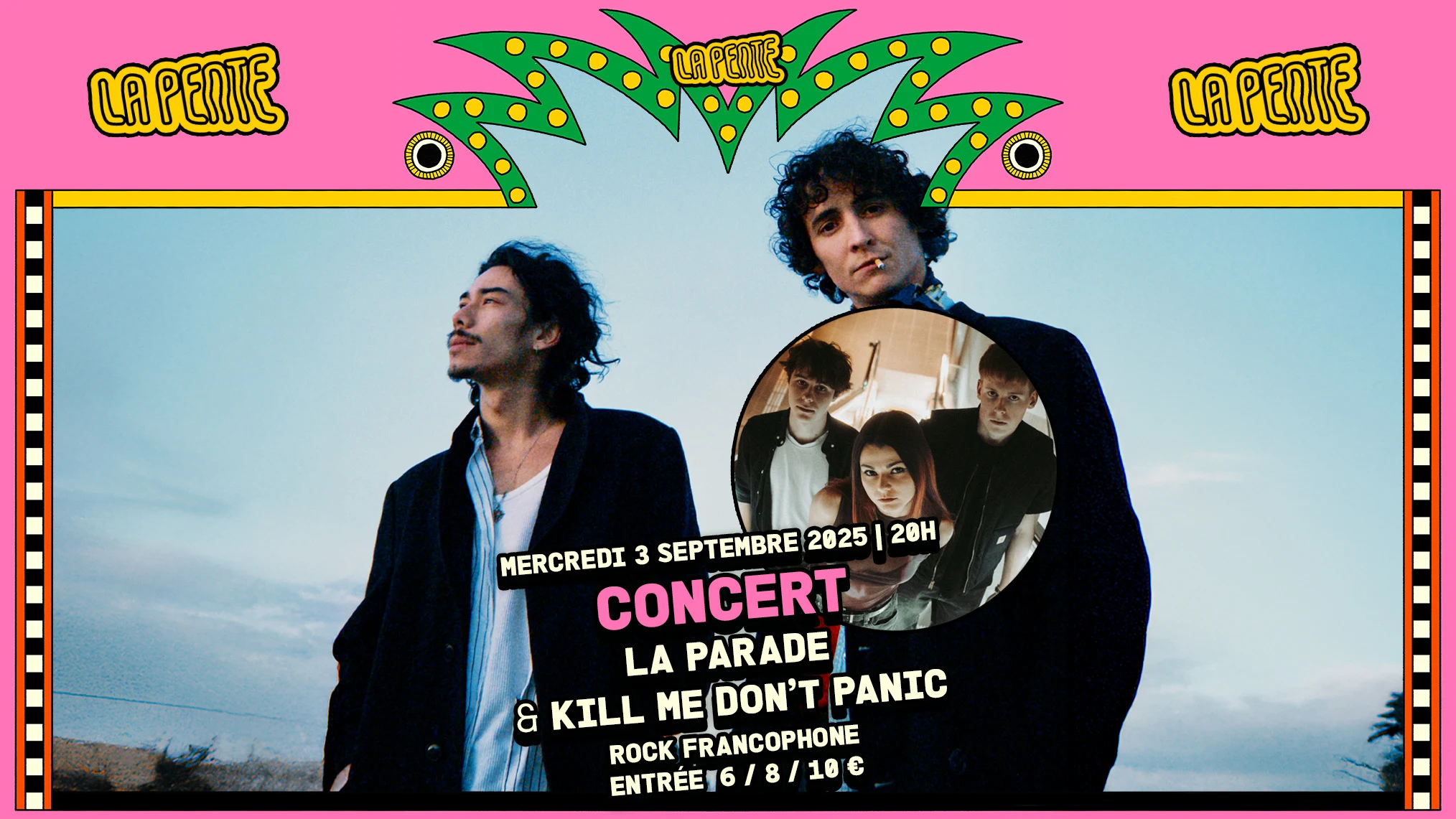 Concert : La Parade & Kill Me Don't Panic Cover