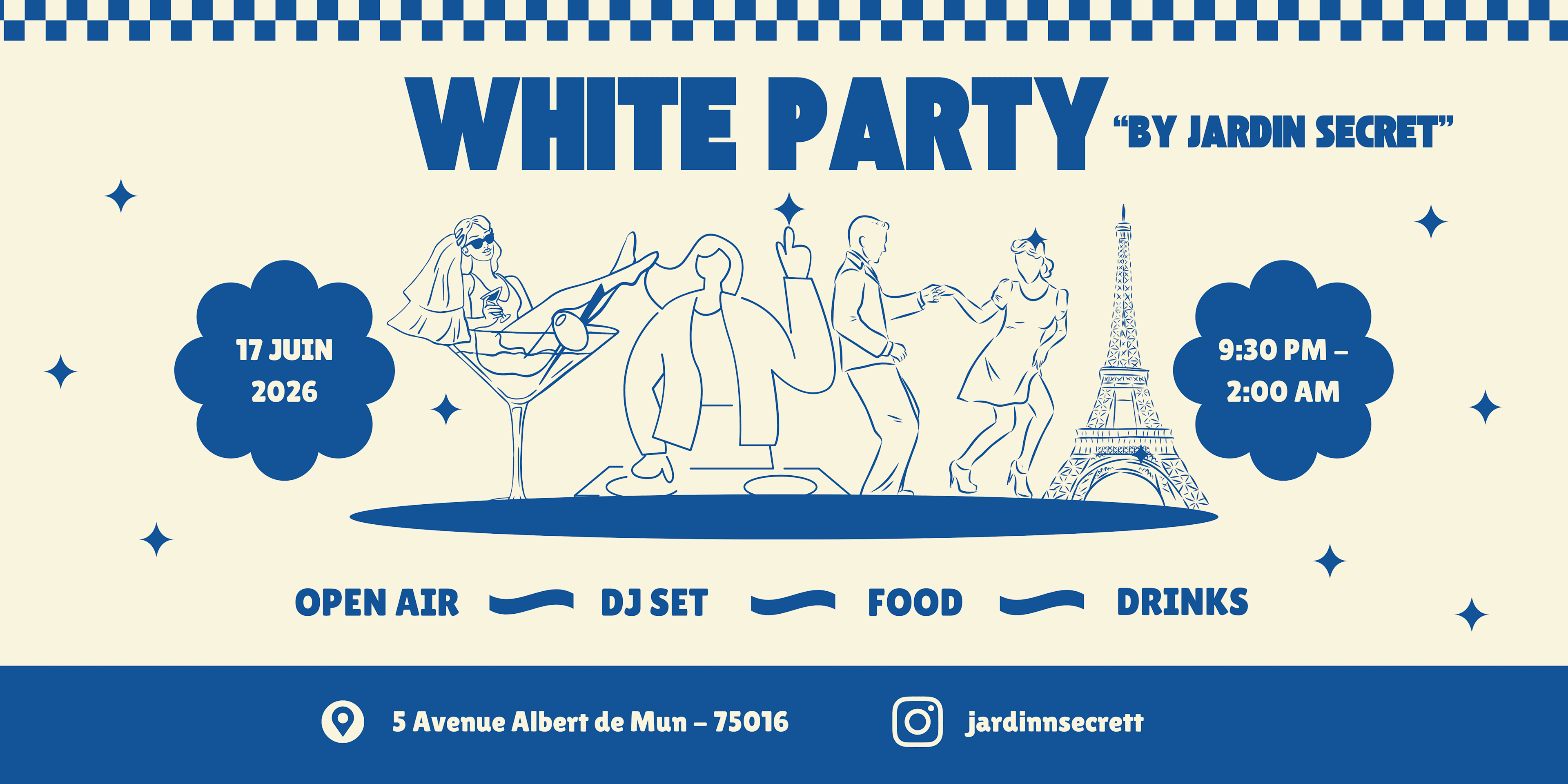 Jardin Secret "White Party Edition" Cover