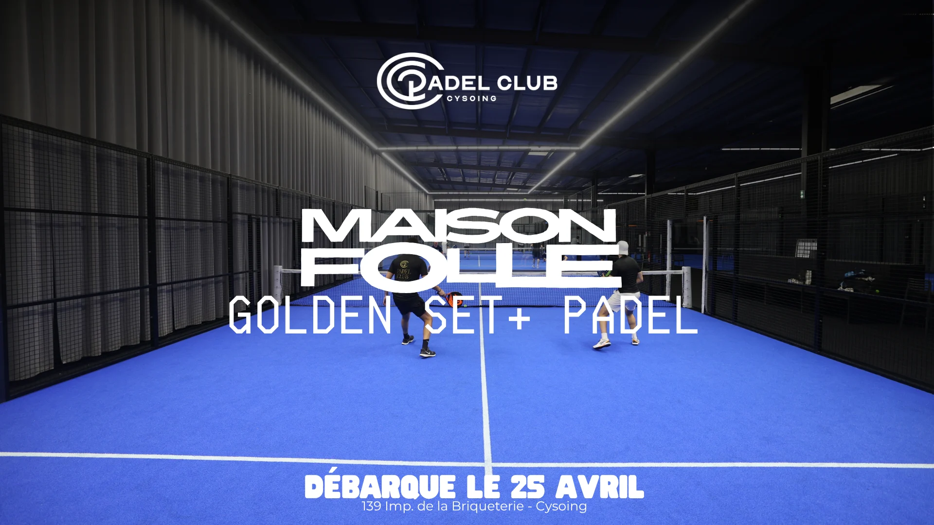 Maison Folle X Padel Club Cover