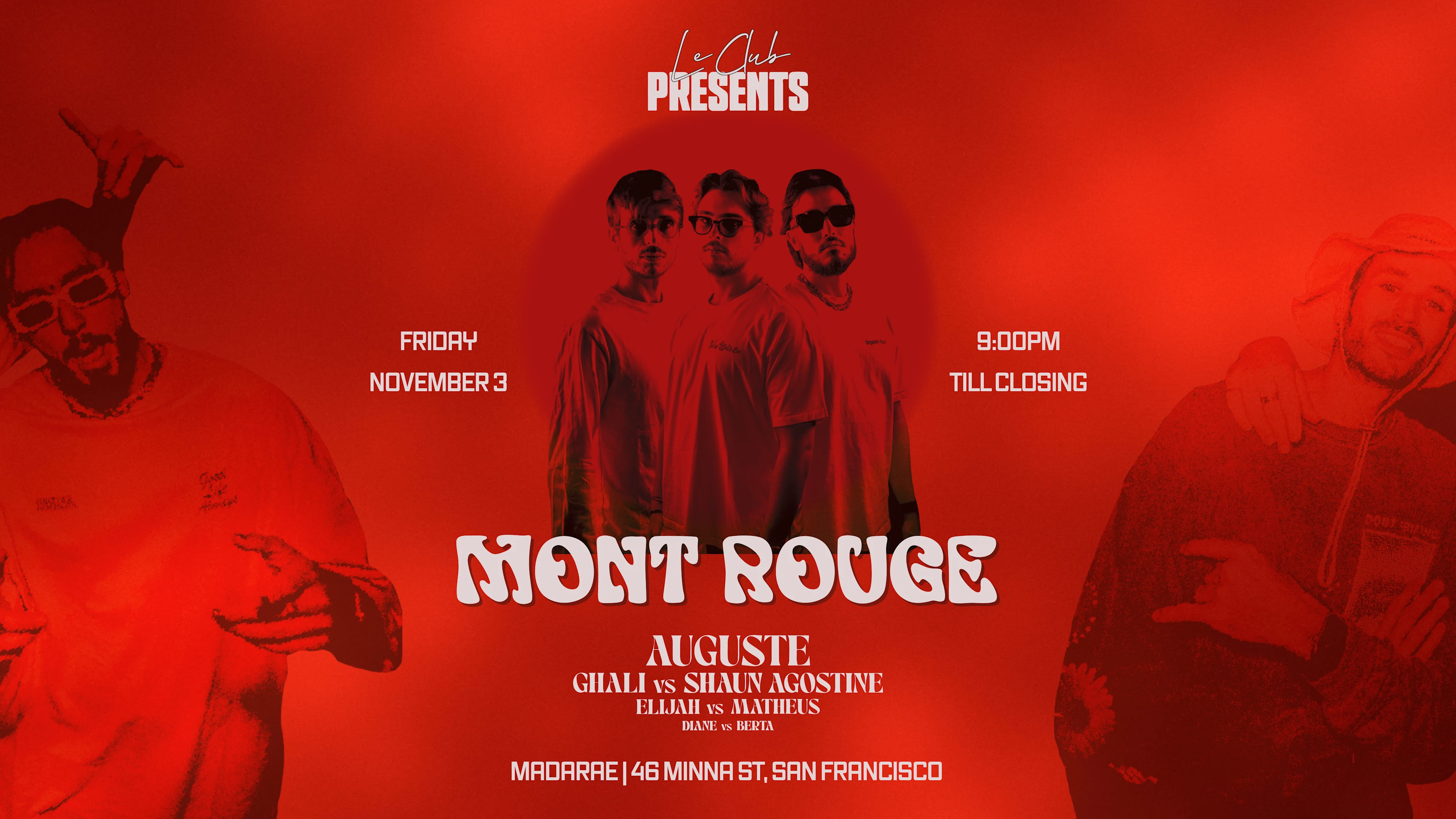 Le Club Presents Mont Rouge Cover