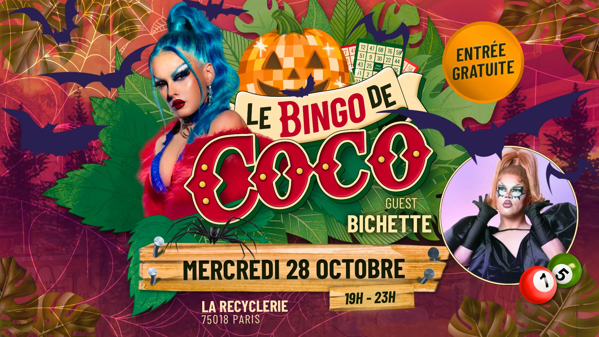 Le Bingo D'halloween 🎃 Cover