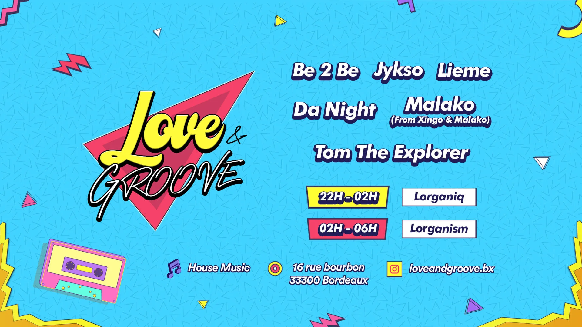 Love & Groove W/ Malako / Jykso / Be 2 Be & More Cover