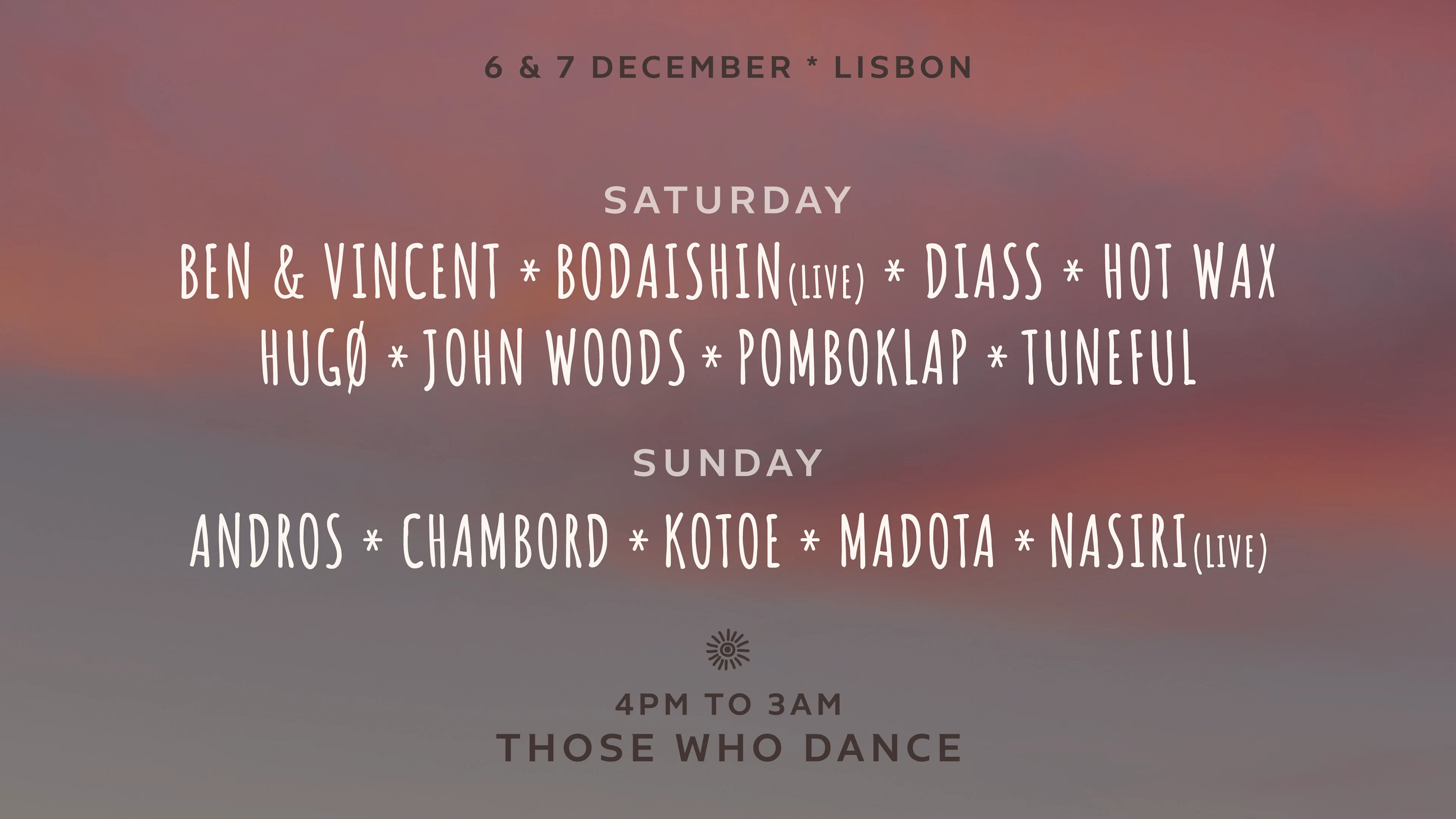 Goat Community Gathering - Lisbon Weekender Cover