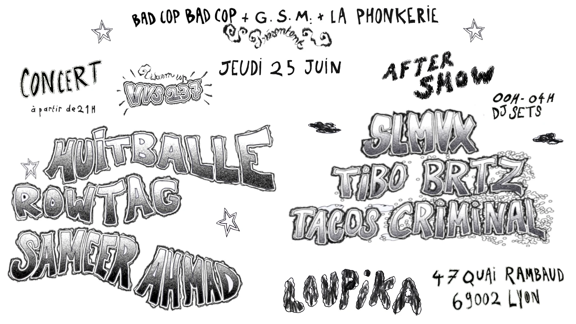 Sameer Ahmad, Huitballe, Rowtag + After Show Cover