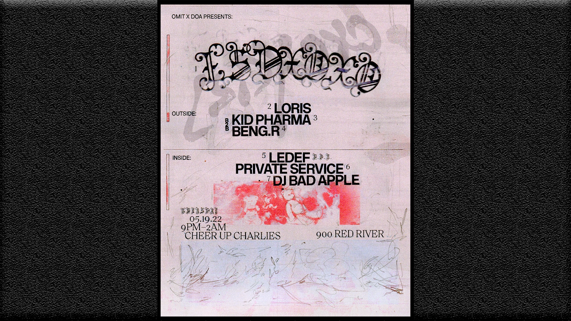 Ømit X Doa Present: Lsdxoxo, Ledef, Loris + More Cover