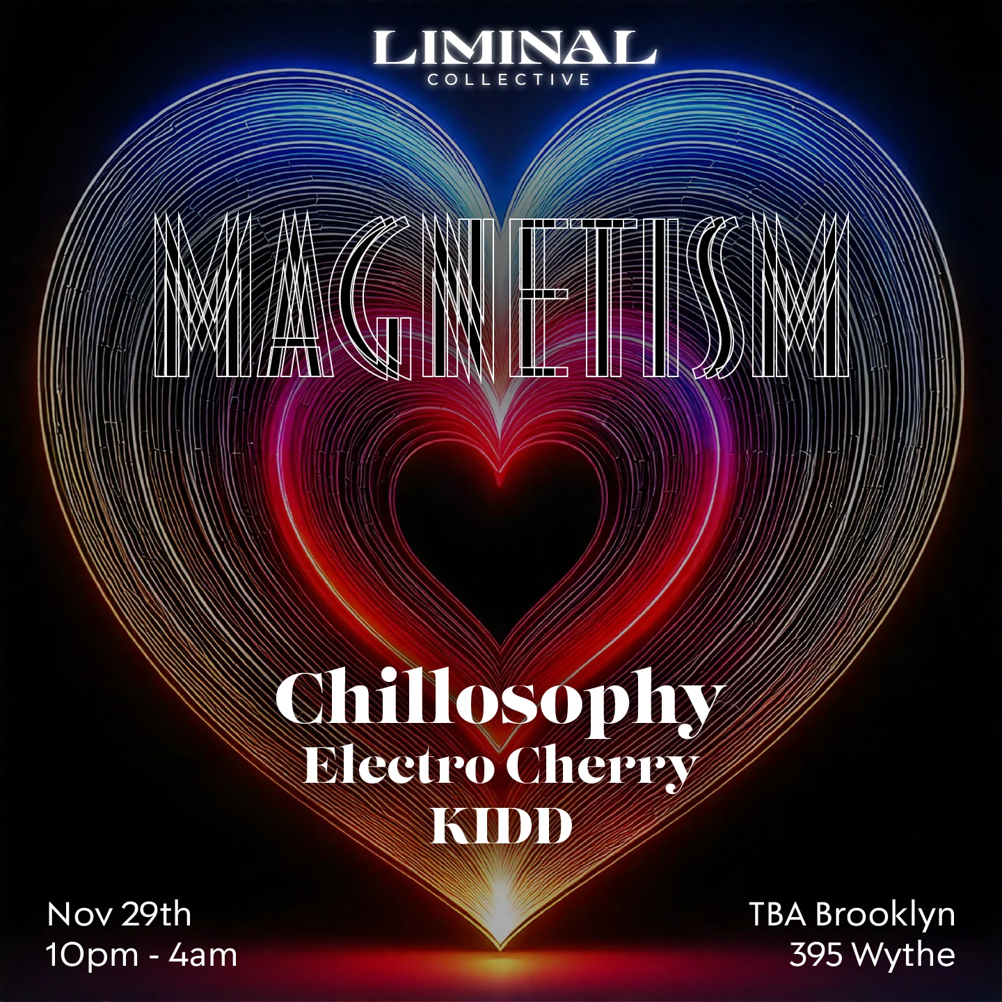 Liminalcollective Magnetism: Chillosophy,Electrocherry,Kidd Cover