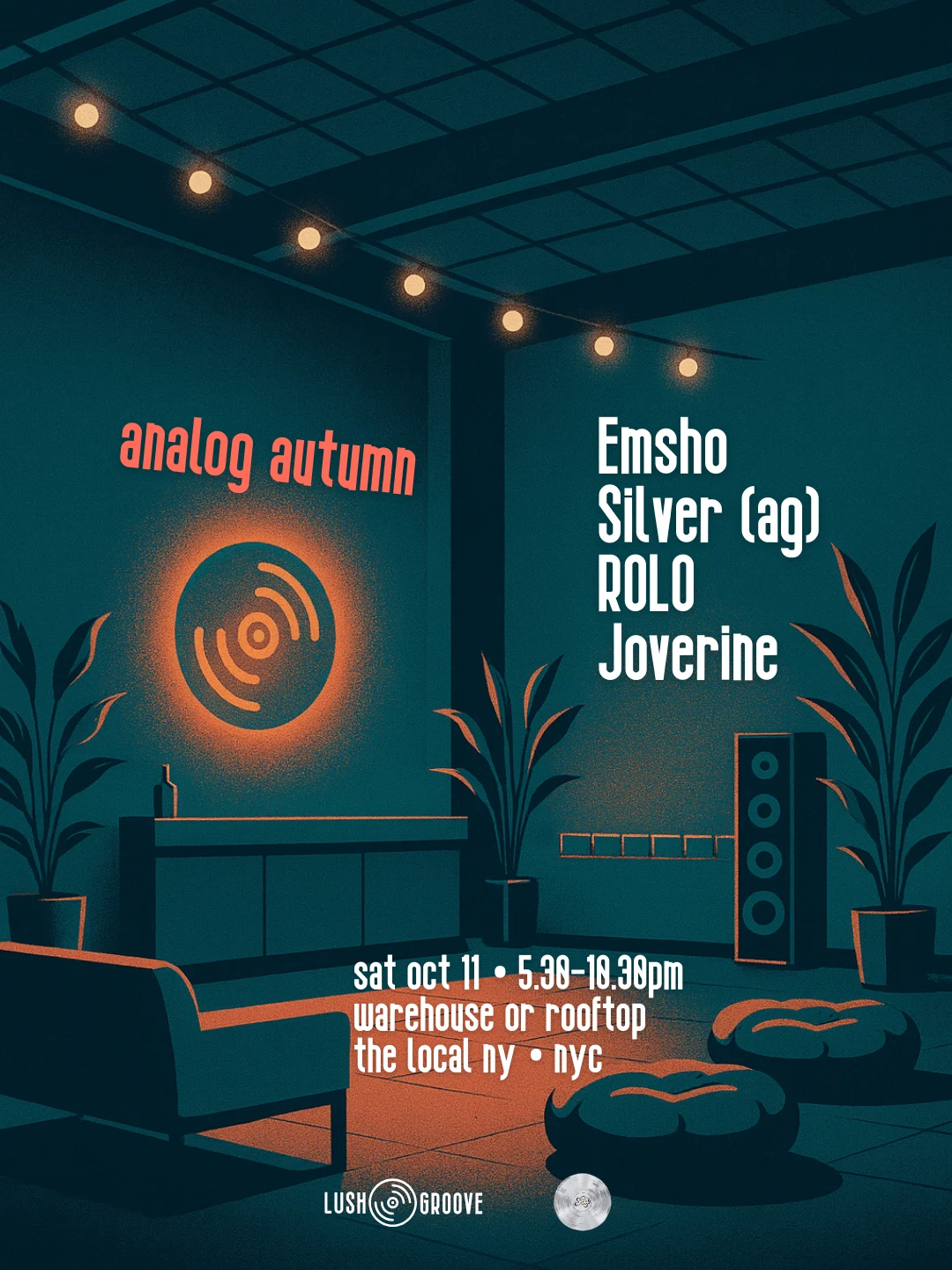 Silverlining X Lushgroove: Analog Autumn Cover