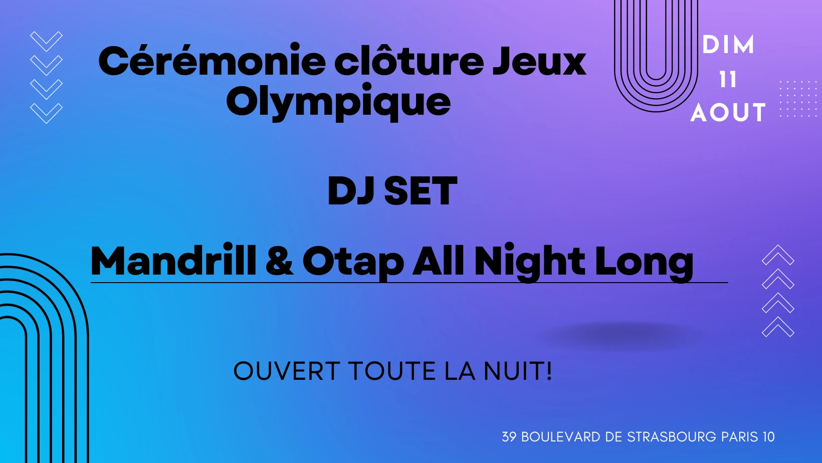 Mandrill & Otap All Night Long Cover