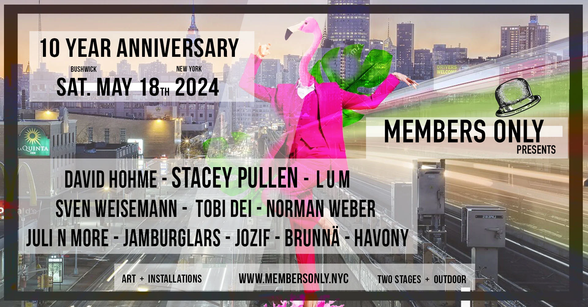 **Members Only 10-Year Anniversary** Cover