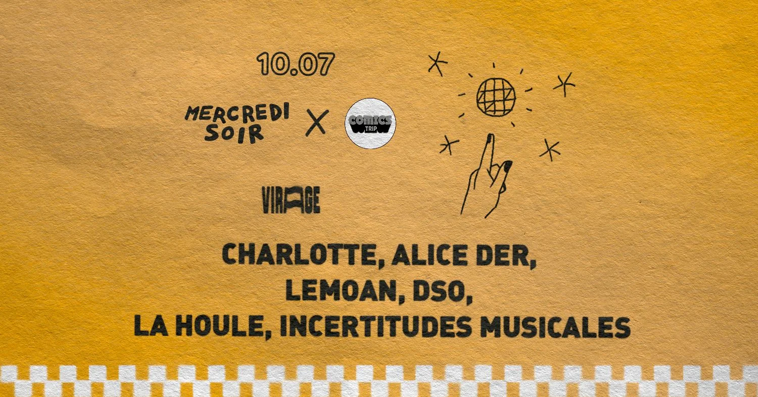 Mercredi Soir X Comics Trip: Charlotte, Alice, Lemoan, Dso Cover