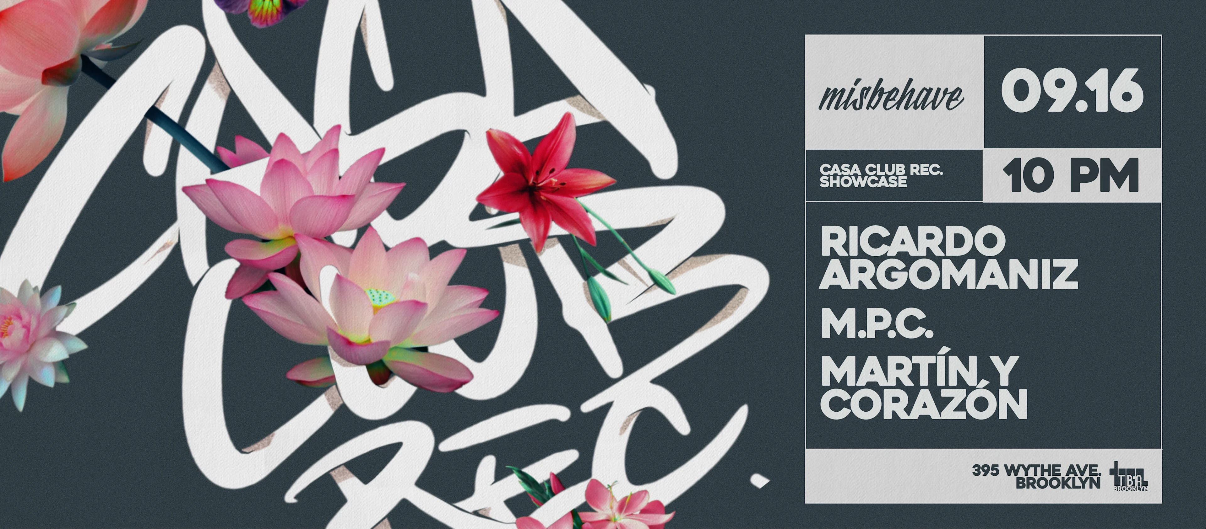 Misbehave: Ricardo Argomaniz Cover
