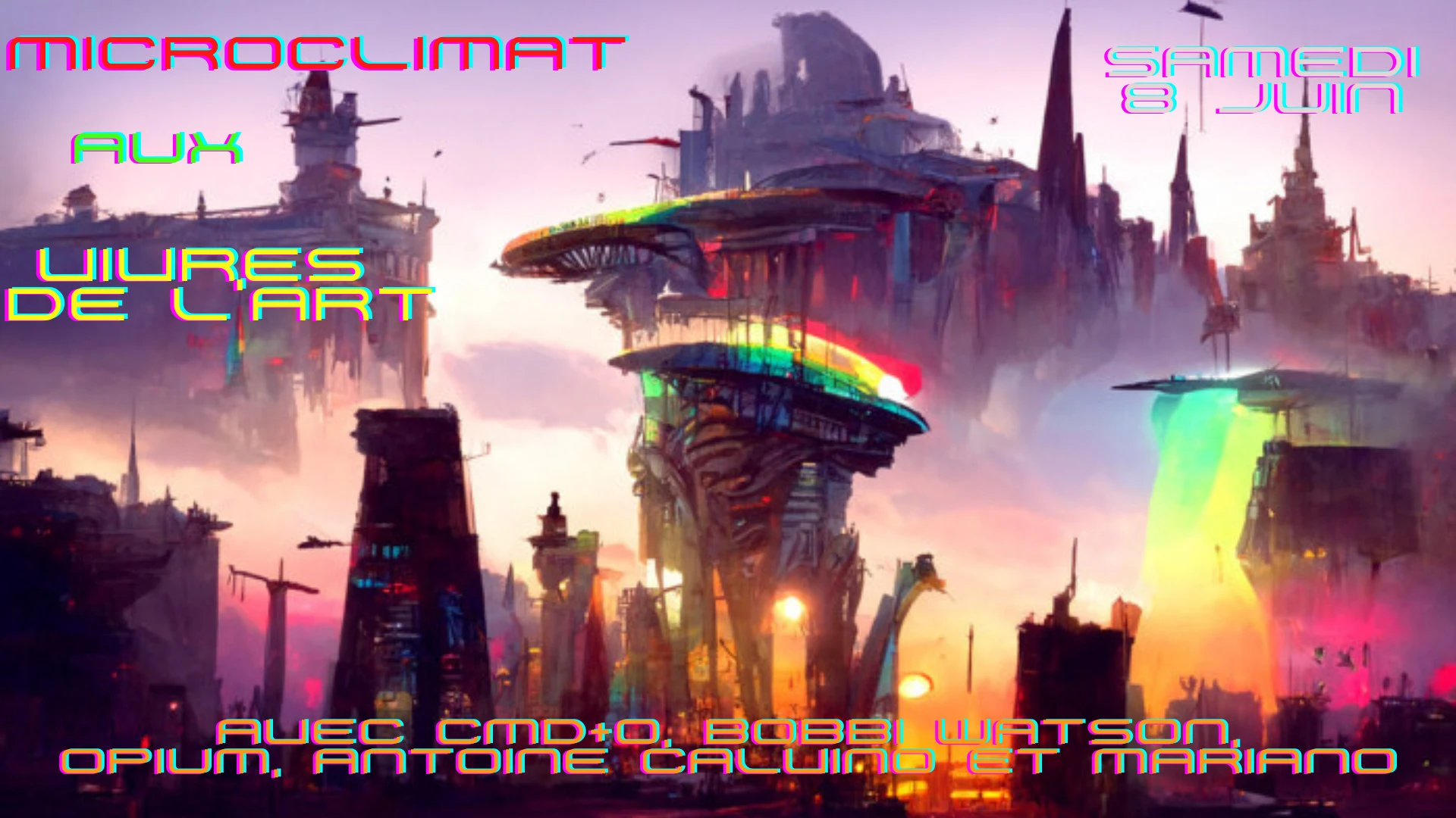 Microclimat Aux Vivres De L'art Cover