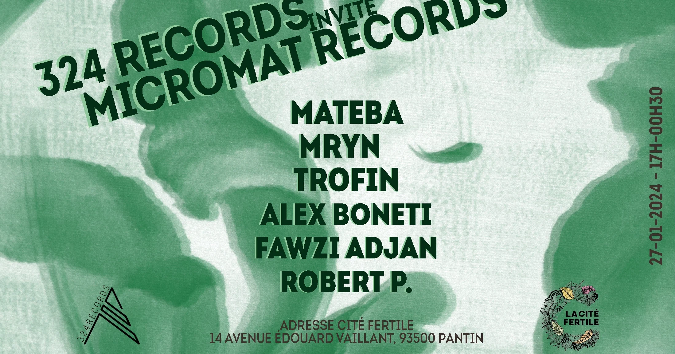 324 Records Invite Micromat Cover