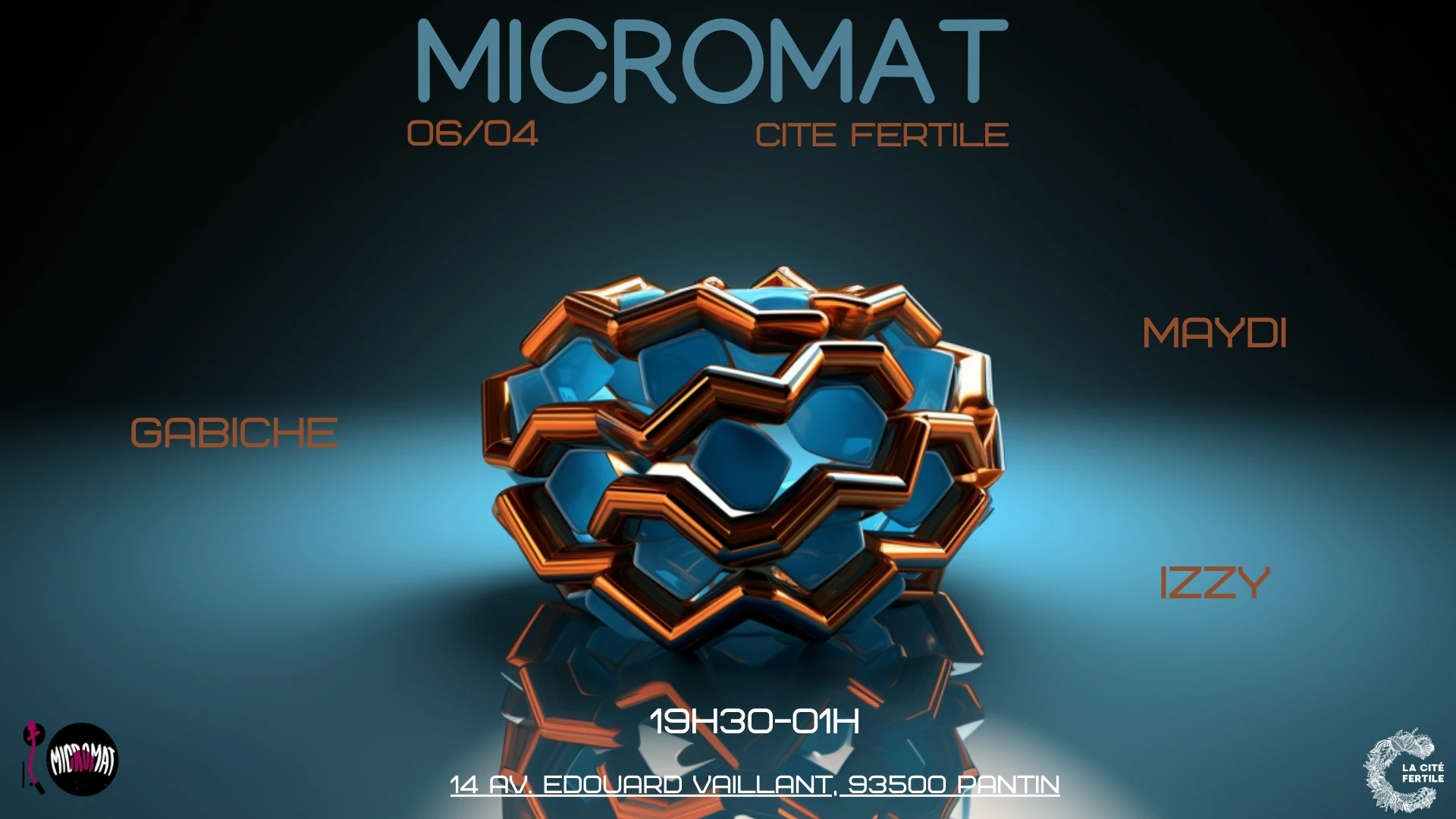 Micromat A La Cite Fertile / Gabiche / Maydi / Izzy Cover