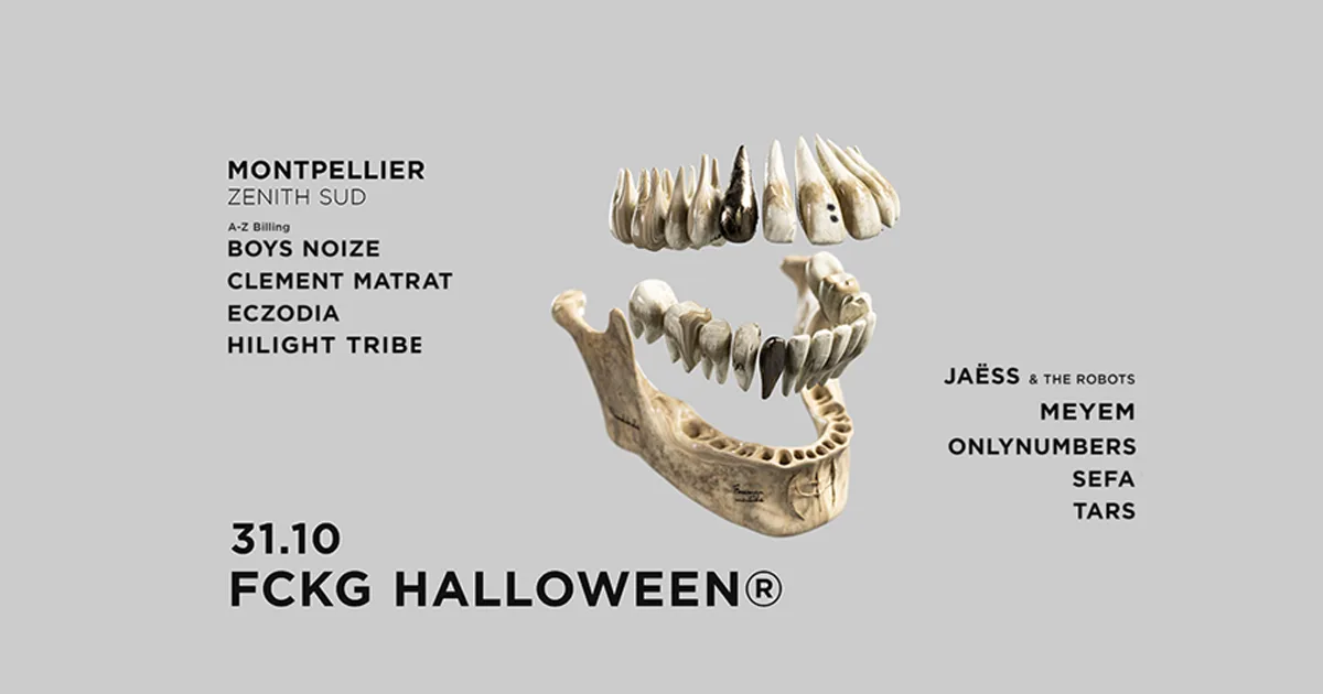 Fckg Halloween - Zénith Sud Cover