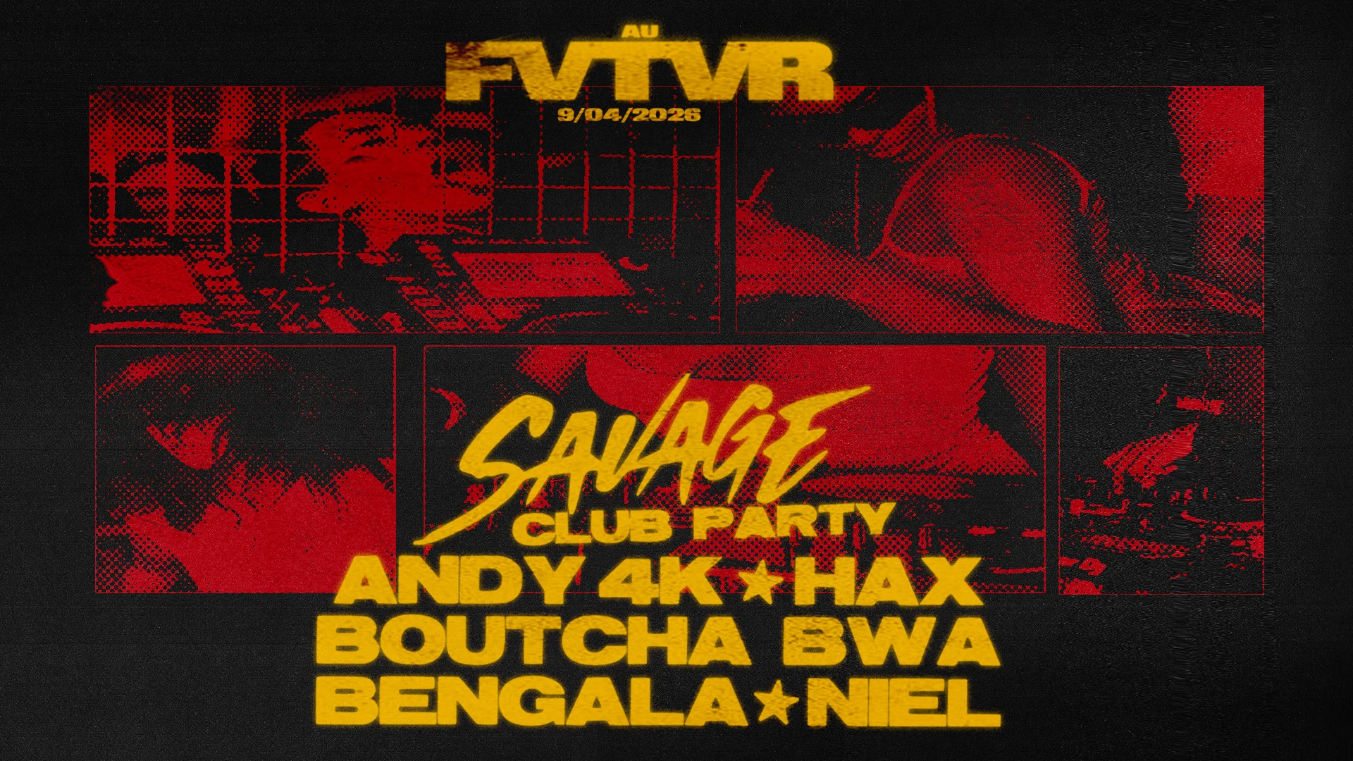 Savage Club Party: Andy4k, Boutcha Bwa, Bengala, Niel, Hax Cover
