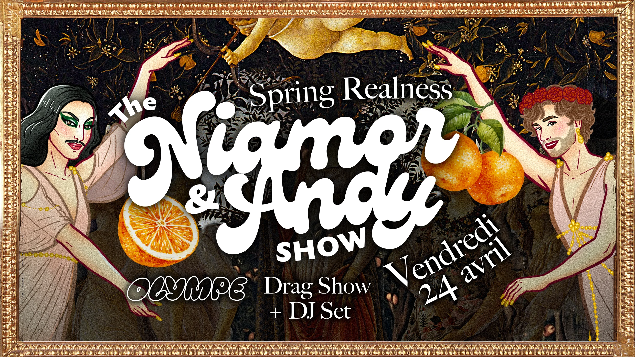 The Niamor & Andy Show "Spring Realness" Cover