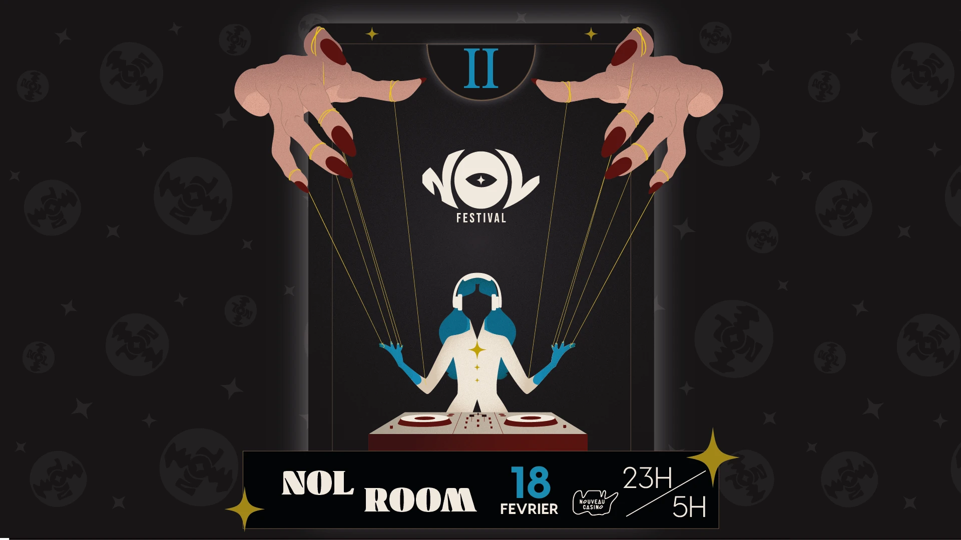 No Larsen Festival - Nol Room | @Nouveau Casino Cover
