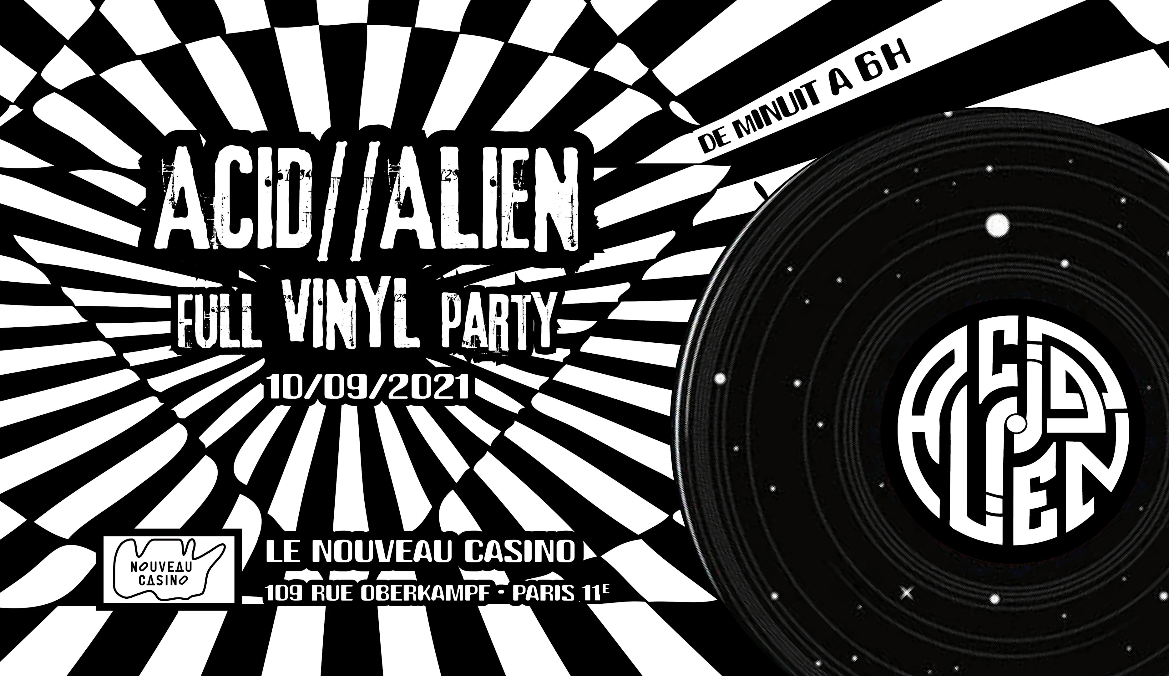 Acid Alien Full Vinyl Cover