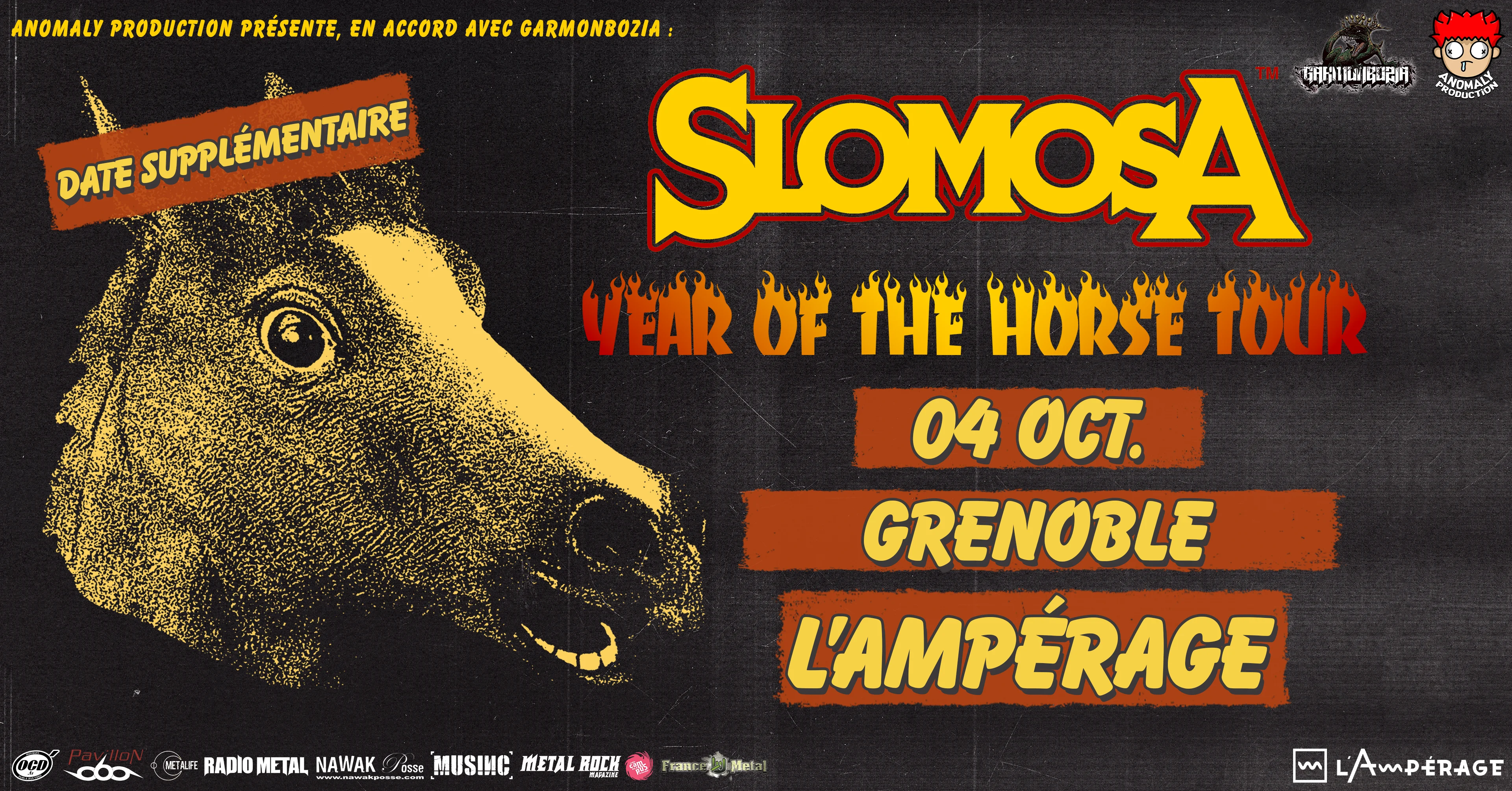 Slomosa + Guest Date Supplementaire Cover