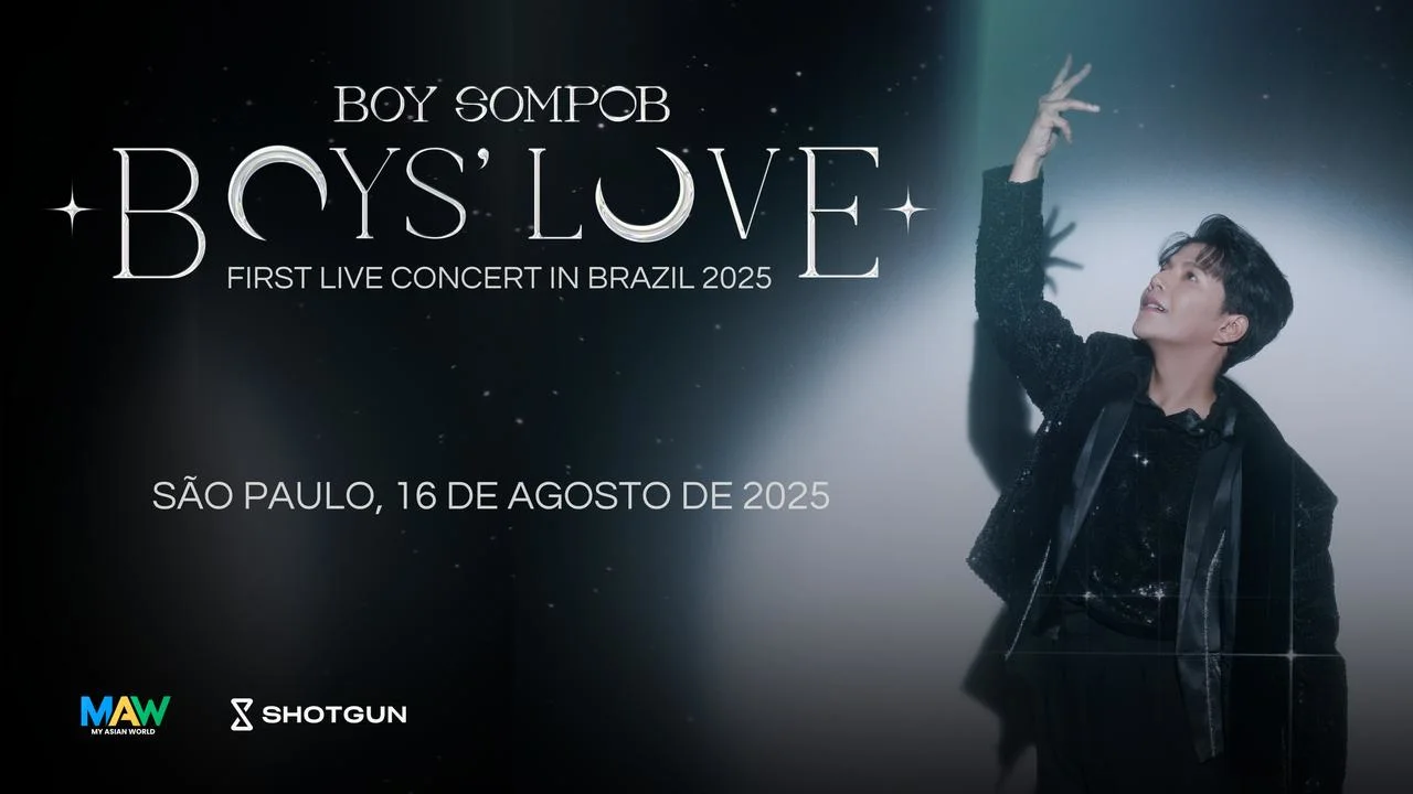 Boy Sompob Boys Love First Live Concert In Brazil 2025 - Sp Cover