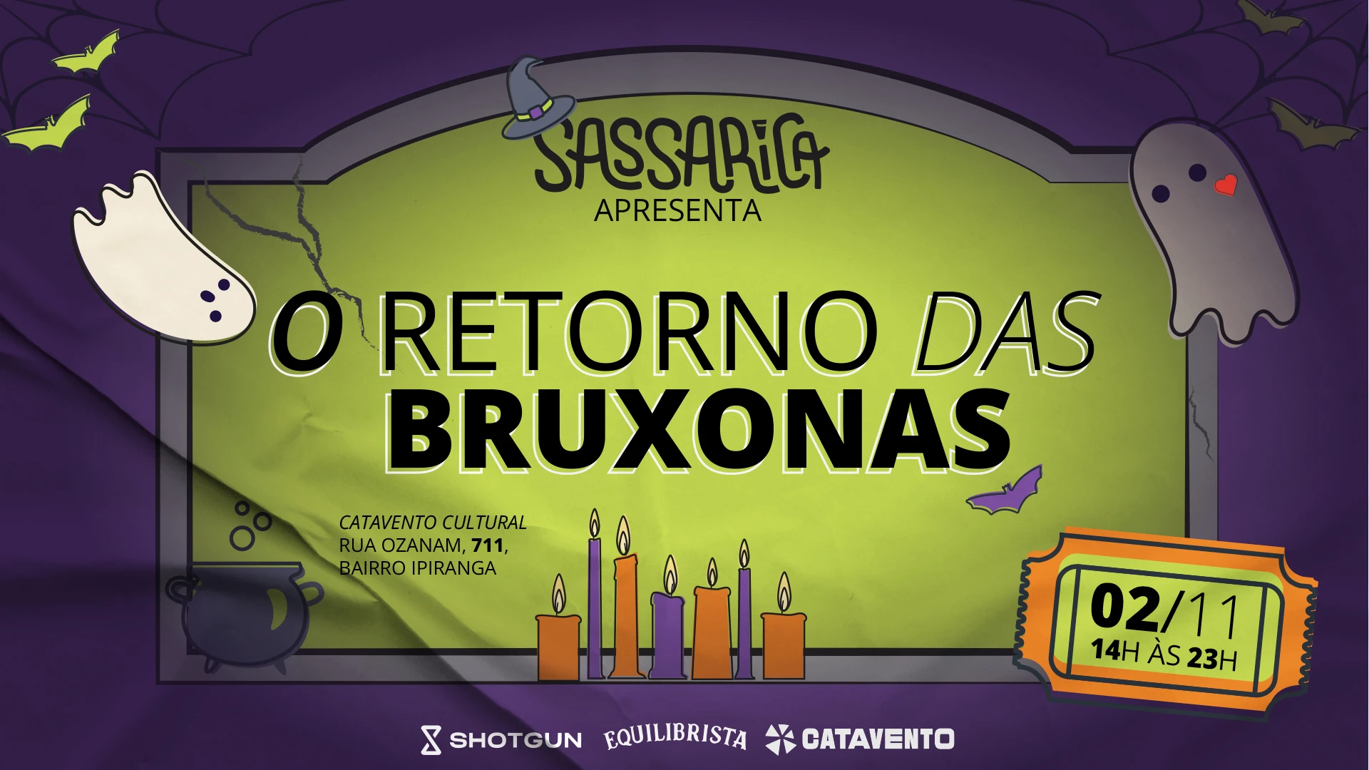 Sassarica Apresenta: O Retorno Das Bruxonas Cover