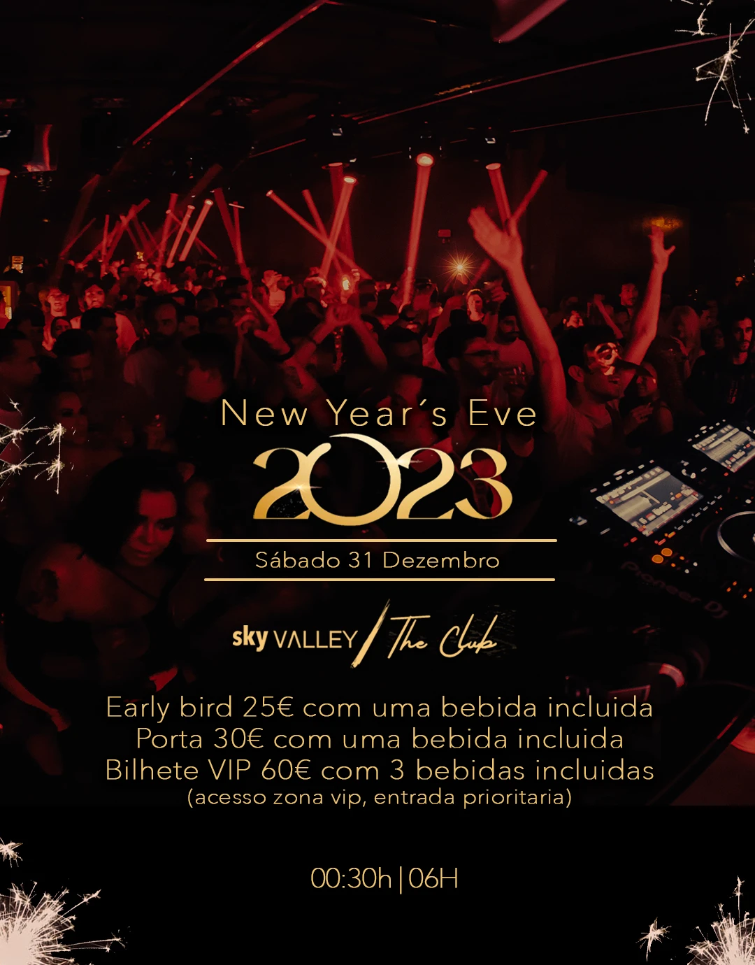 New Year's Eve 2023 By Sky Valley Cover