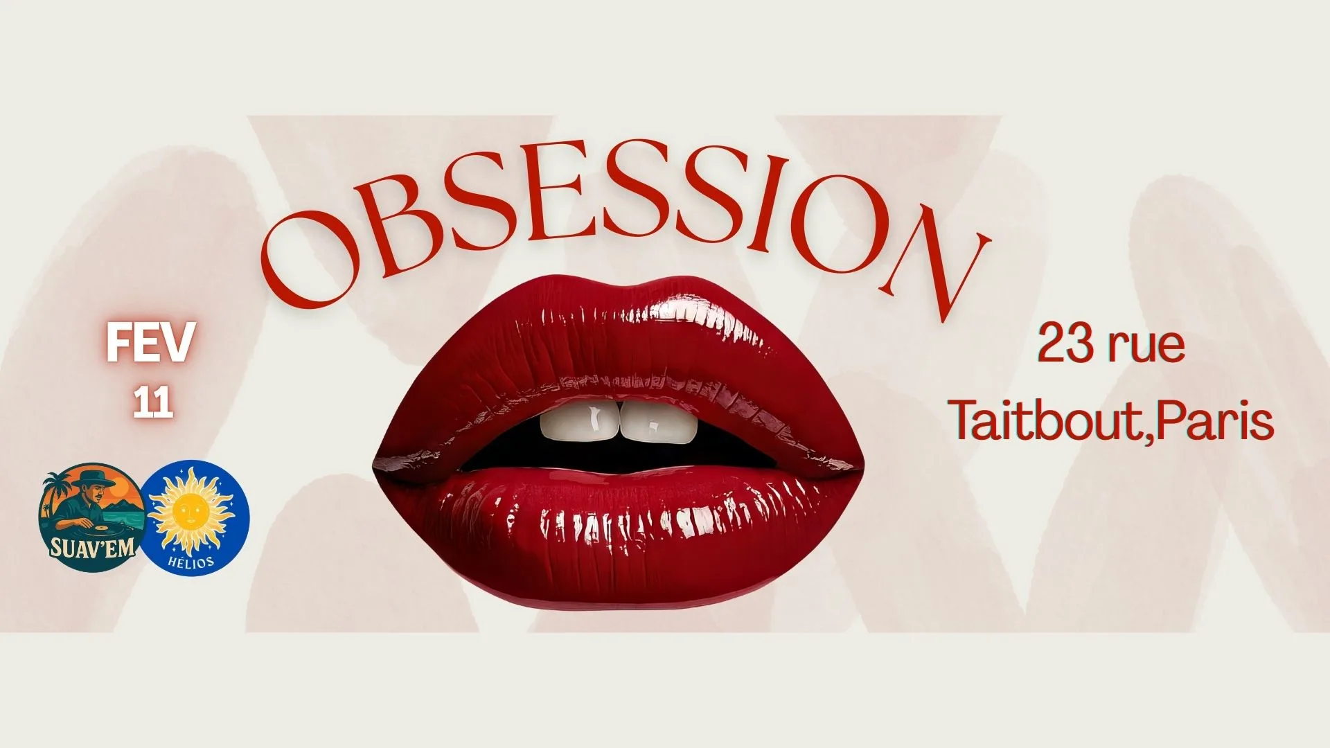 Obsession X Suav'em Cover