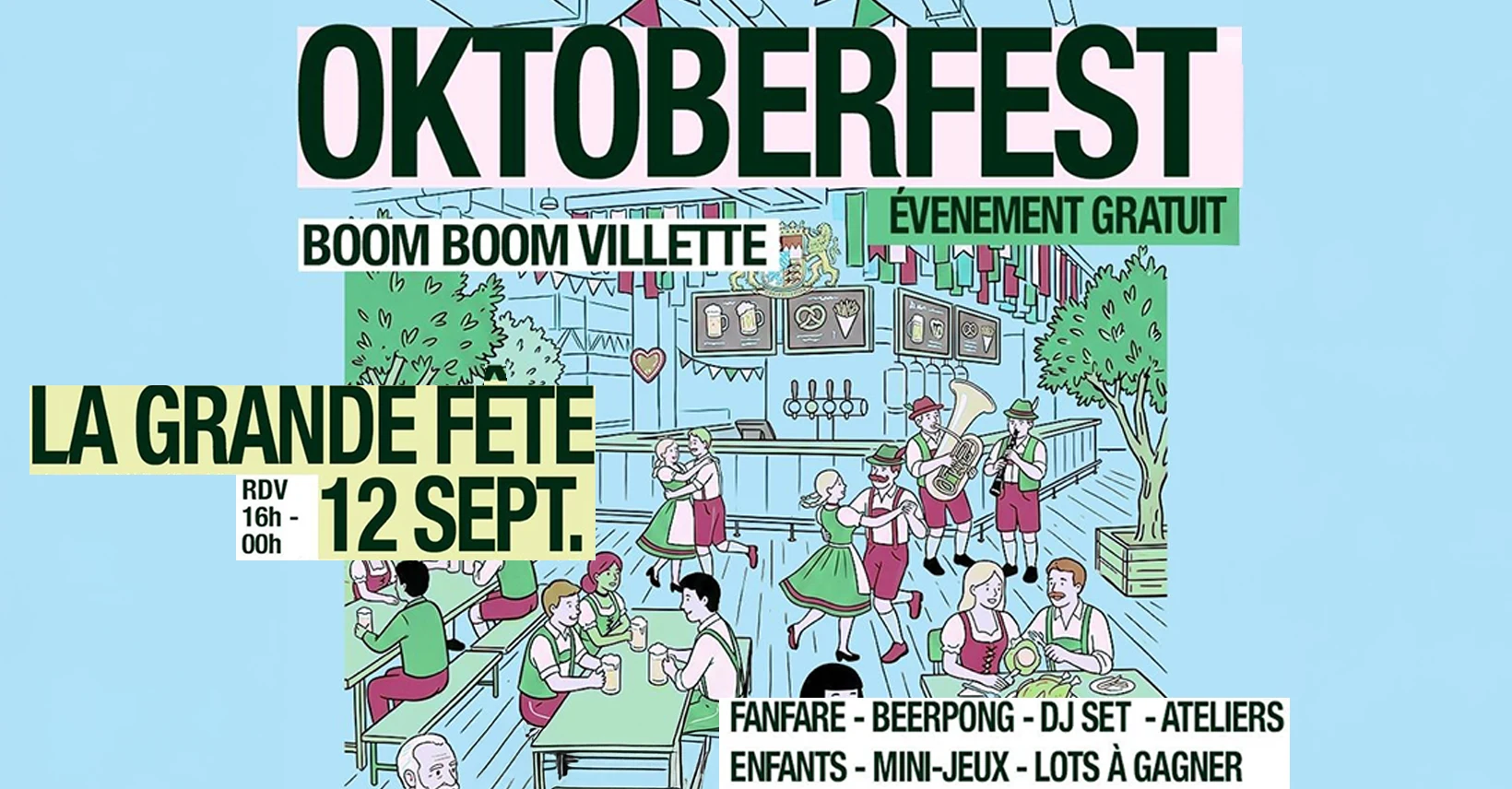 Oktoberfest : "La Grande Fête" Cover