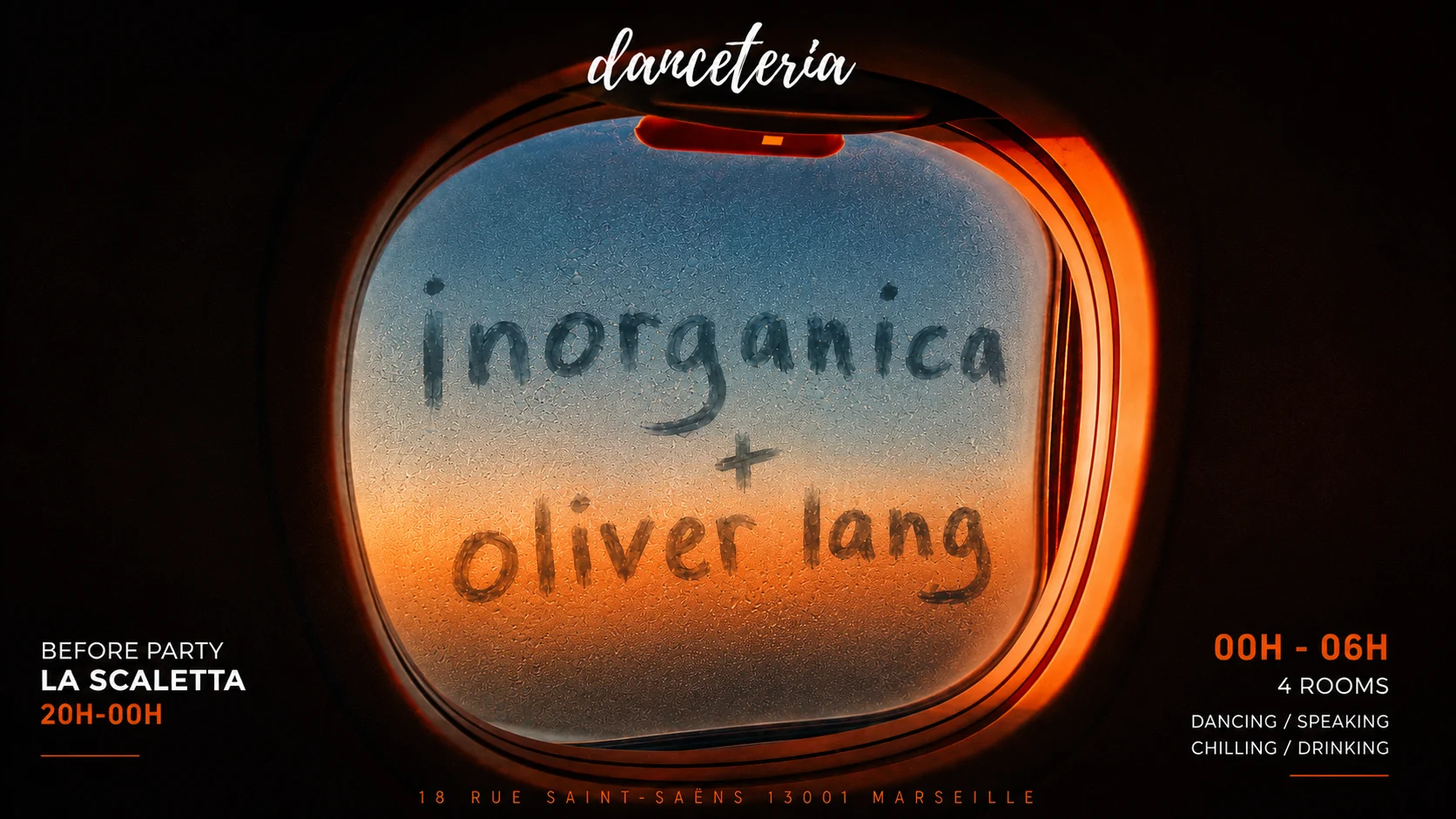 Inorganica + Oliver Lang (Ibiza) @ Danceteria Cover
