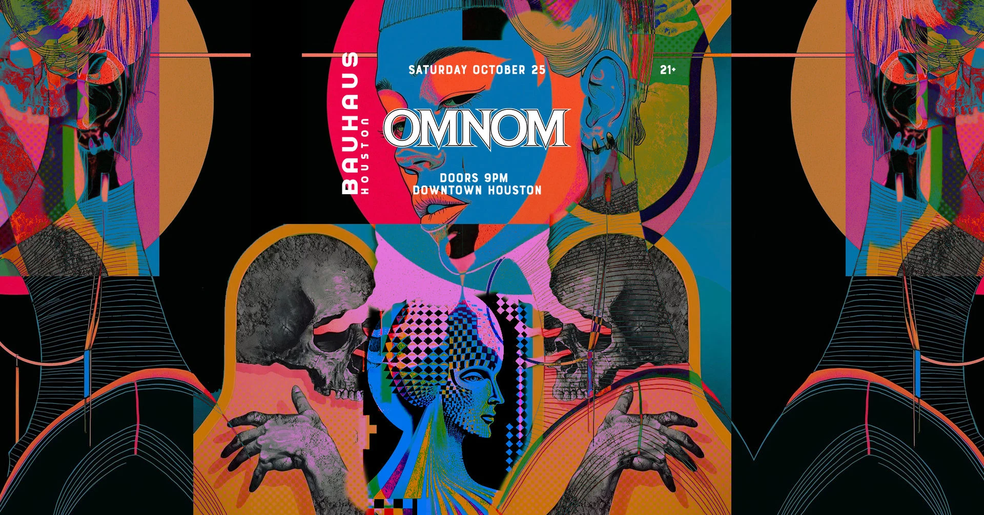 Omnom @ Bauhaus Houston Cover