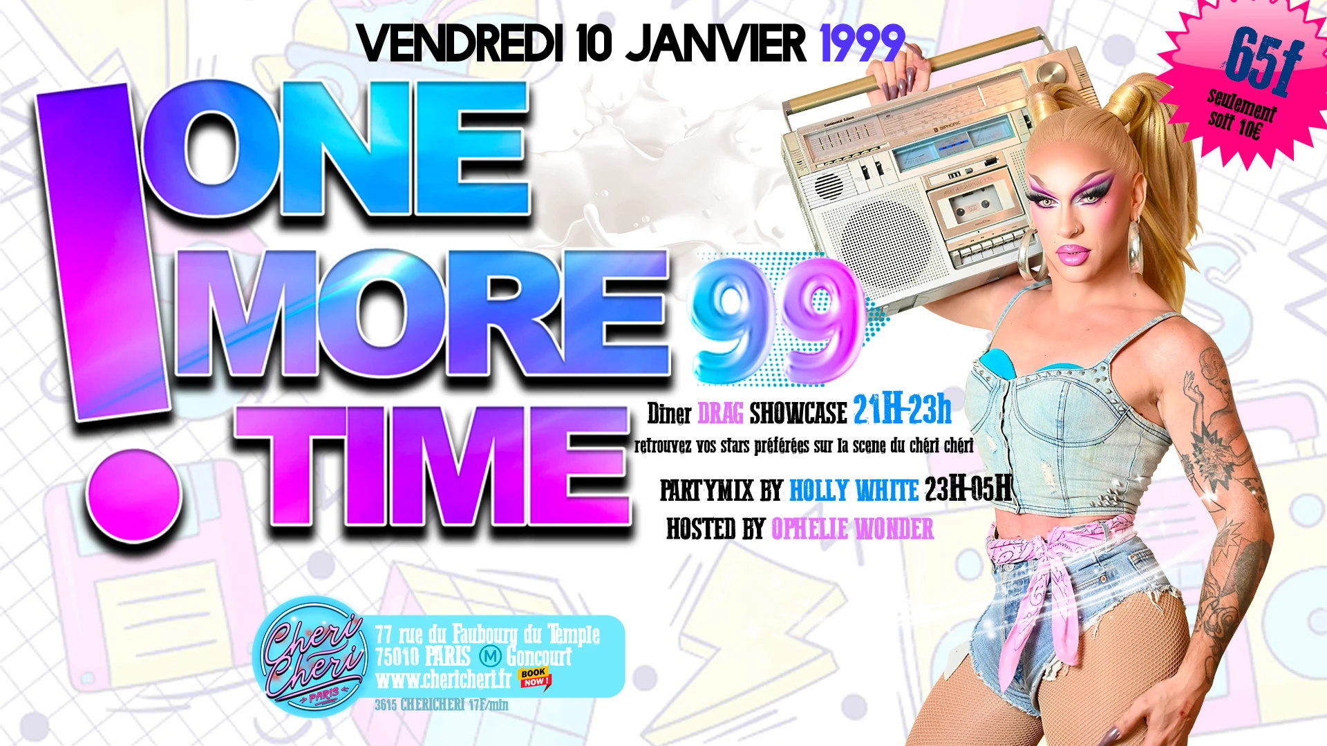 One More Time 99 @Chérichéri Cover