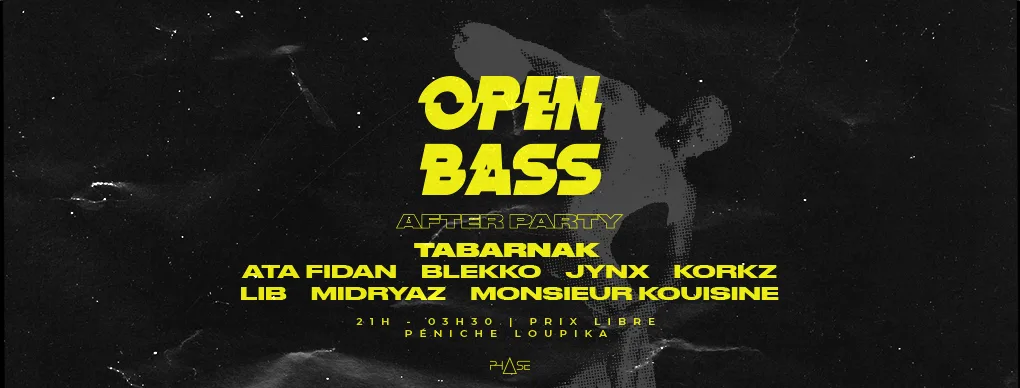 Open Bass #34 [Bass Music Fitness Club After Party] Cover