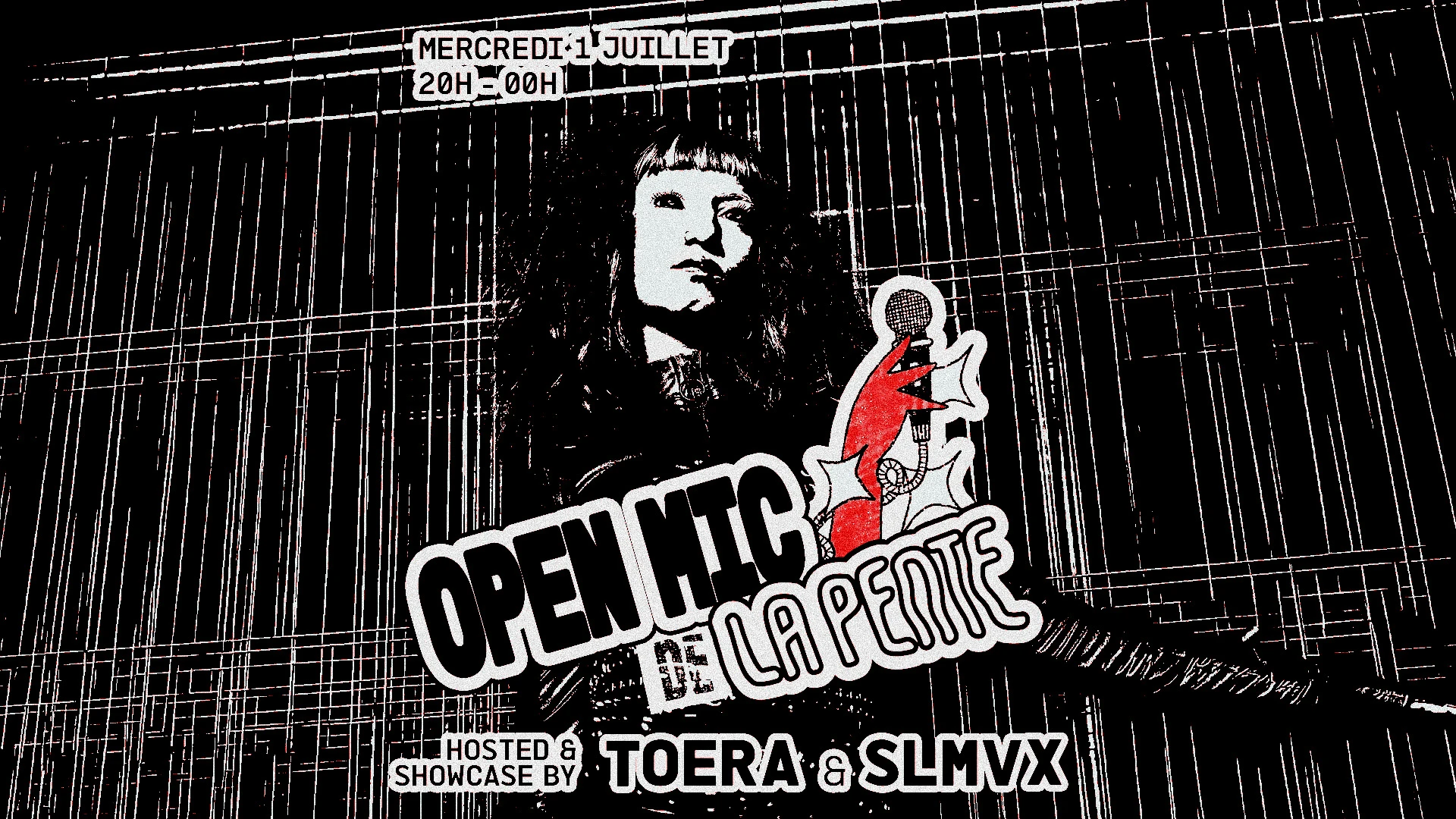 Open Mic De La Pente #3 Hosted By Toera & Slmvx Cover