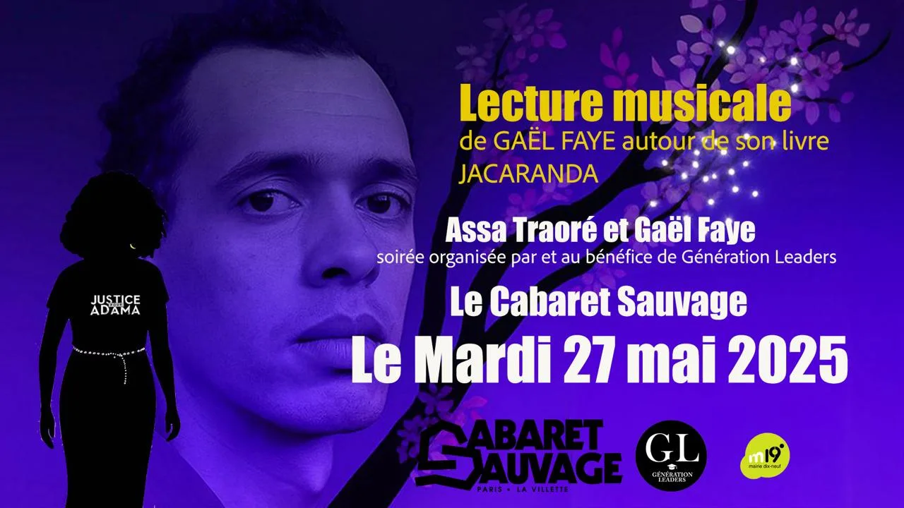 Lecture Musicale Autour De Jacaranda De Gael Faye Cover
