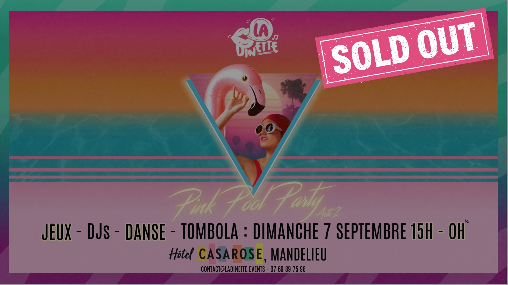 La Dinette - Pink Pool Party Acte 2 Cover