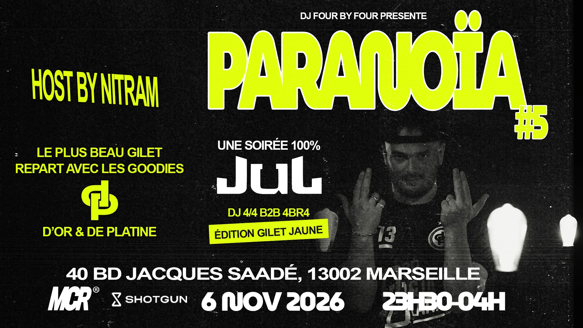 Paranoïa #5 - Soirée 100% Jul Cover