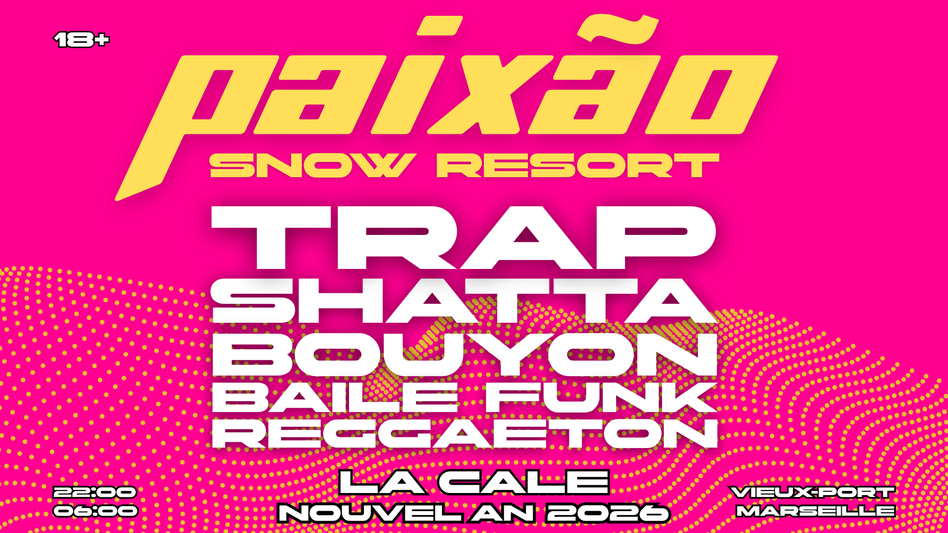 Nouvel An Paixão X La Cale Snow Resort Cover