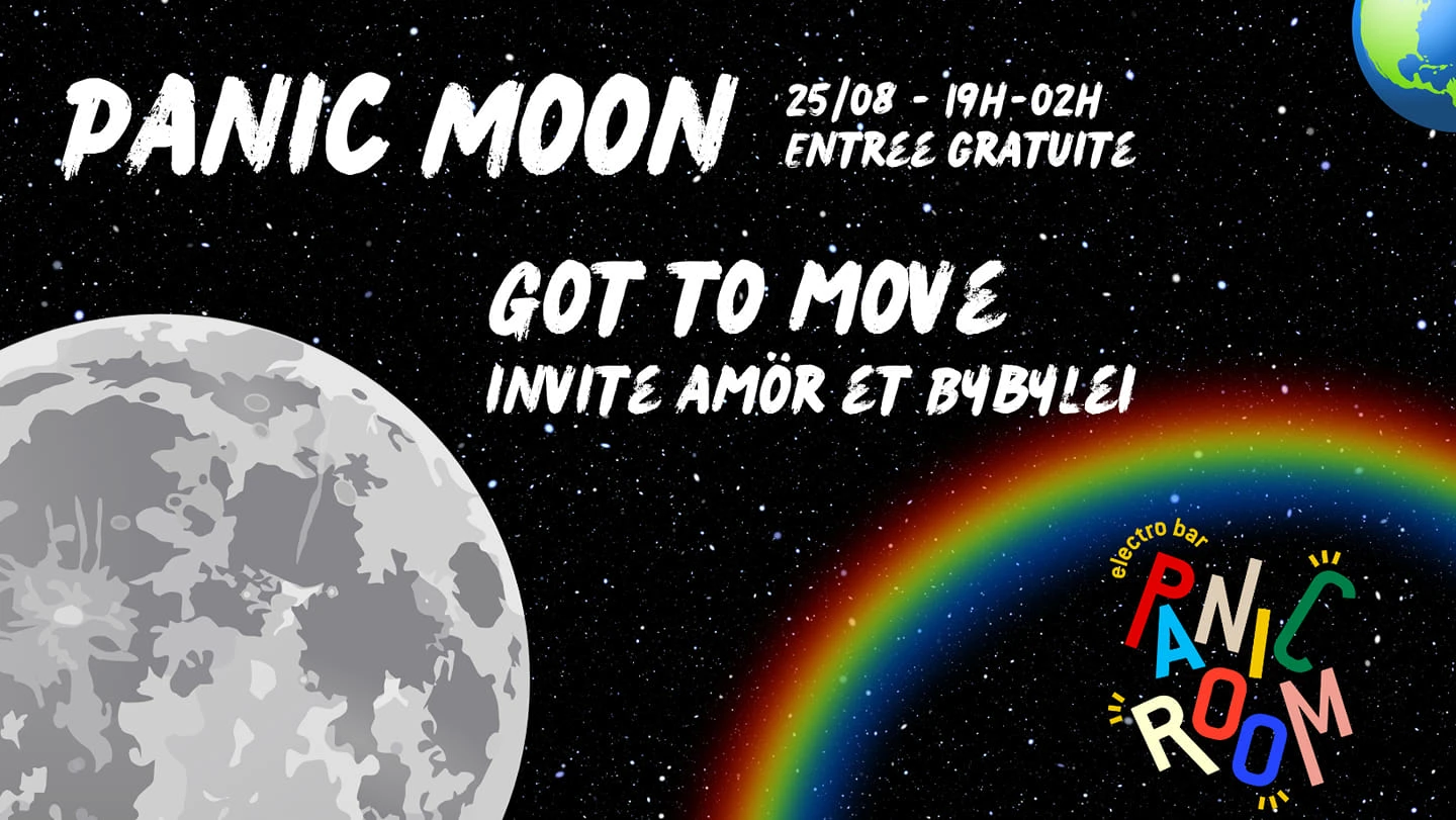 Got To Move Invite Amör & Bybylei @ Panic Room Cover