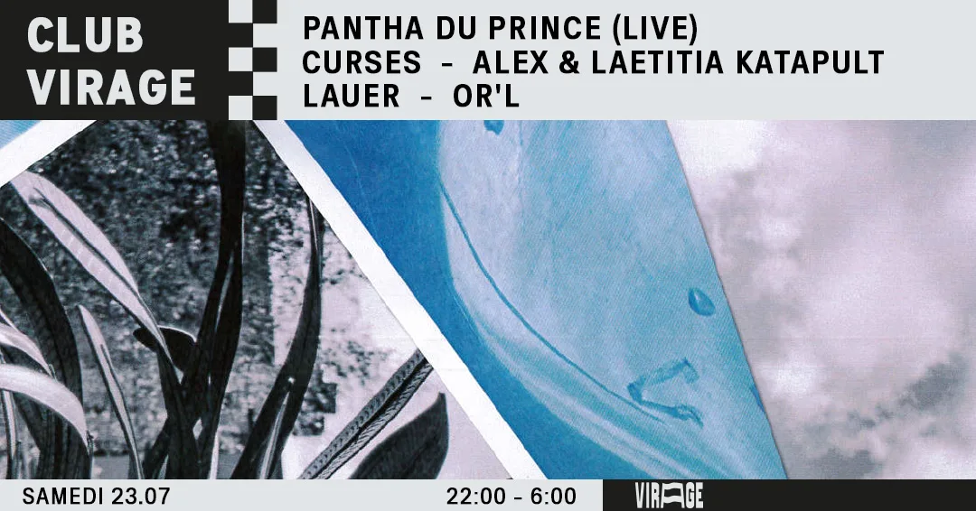 Club Virage | Pantha Du Prince (Live), Curses, Alex & Laetitia, Lauer Cover