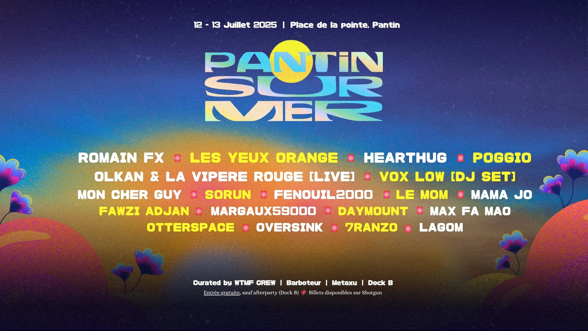 Pantin Sur Mer Festival [Free Open Air & Afterclub - 2 Days] Cover