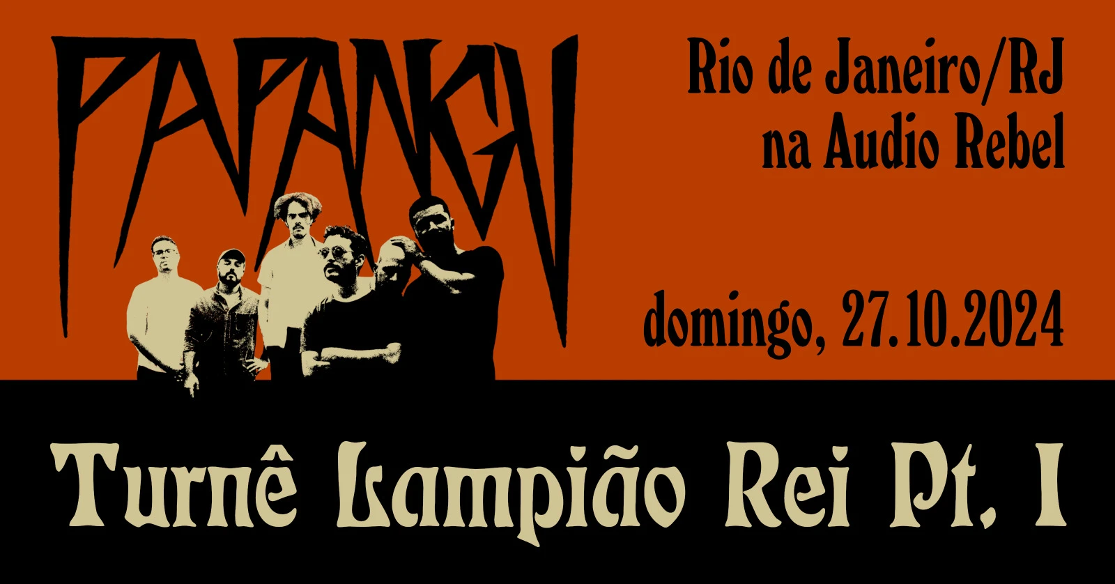 Papangu Na Audio Rebel - Turnê Lampião Rei Parte 1 Cover